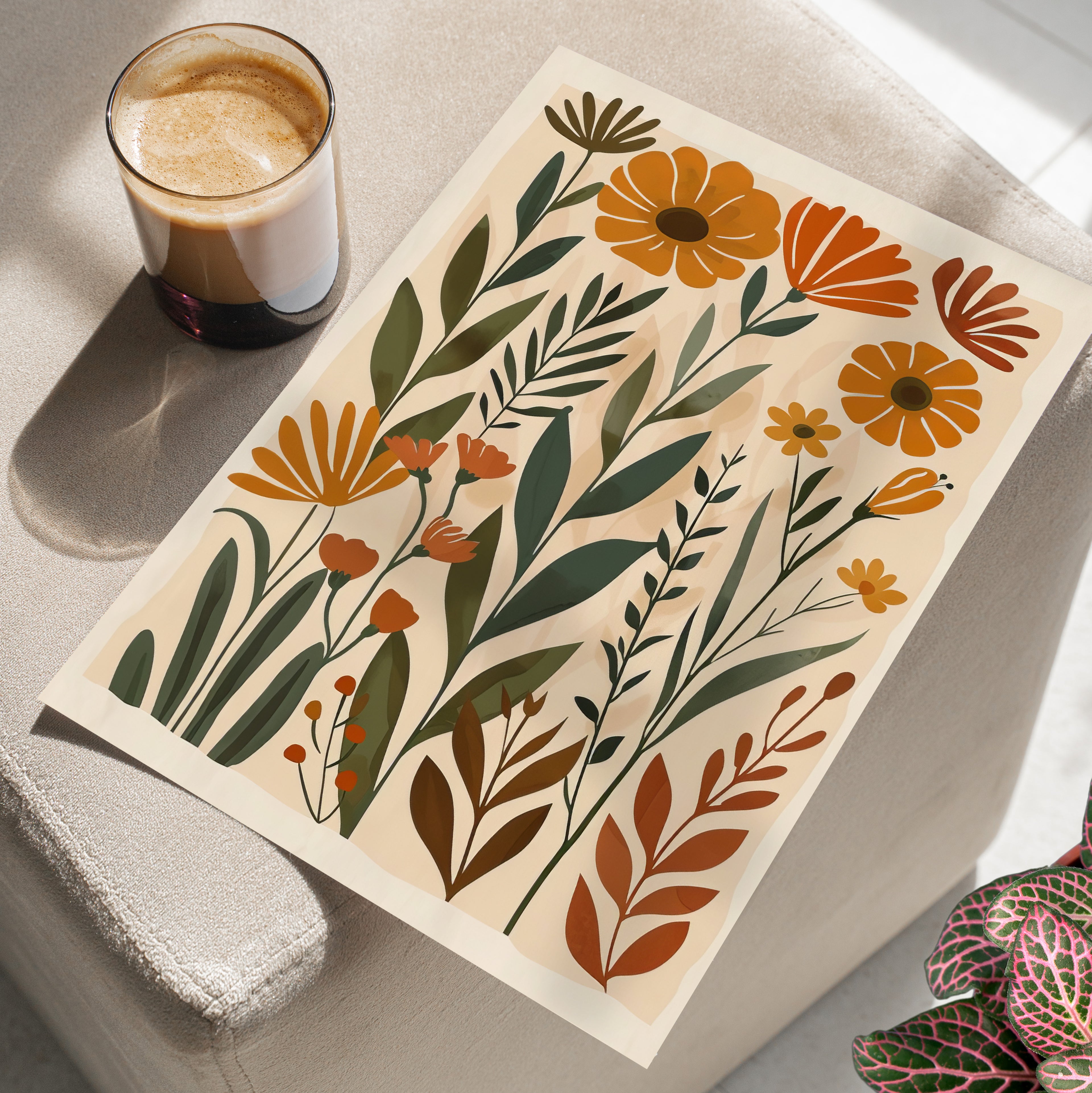 Golden Meadow Boho Blooms