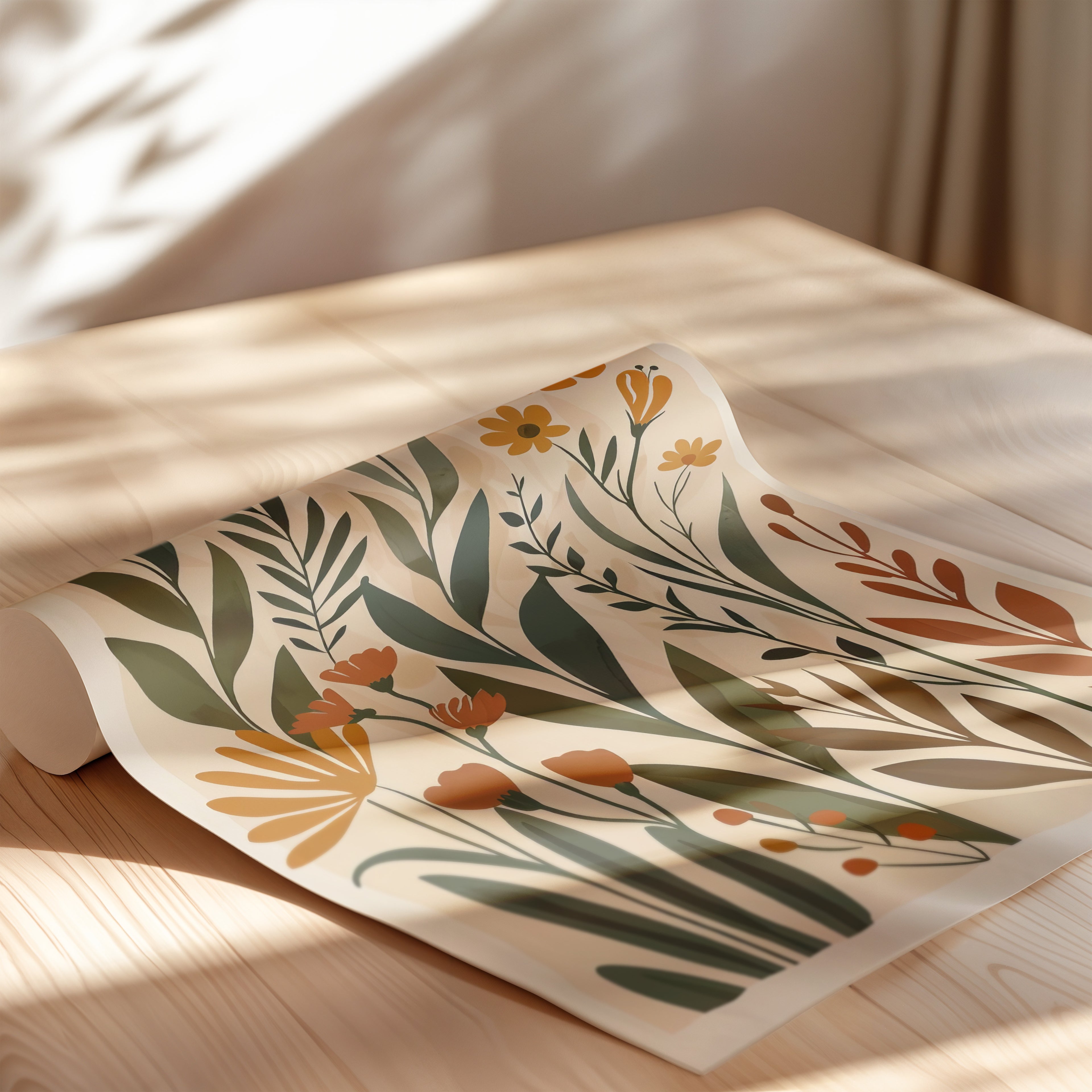 Golden Meadow Boho Blooms