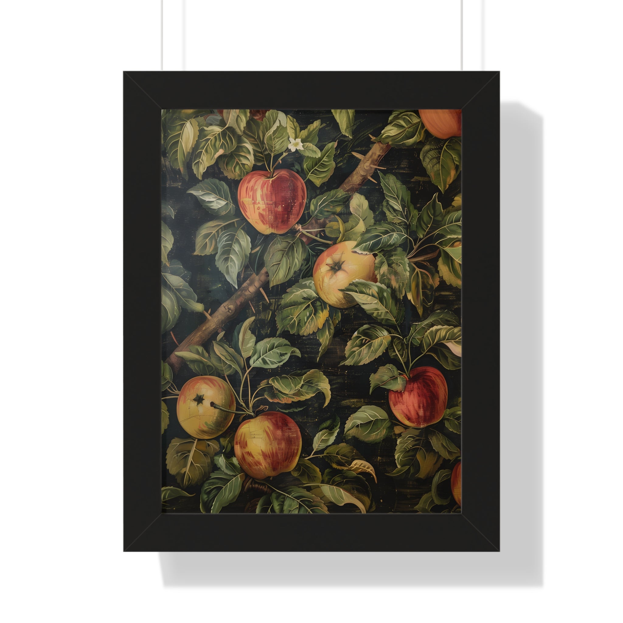 Framed Paper Print - Orchard Harvest Apples