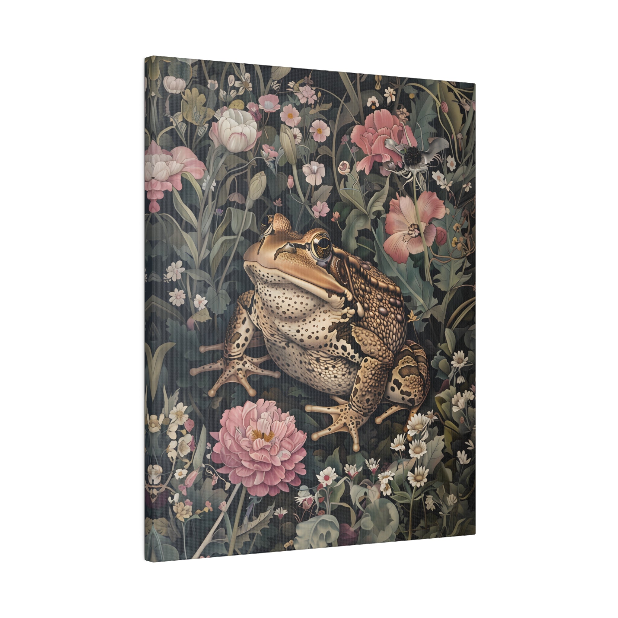 .75" Matte Canvas - Enchanted Frog&
