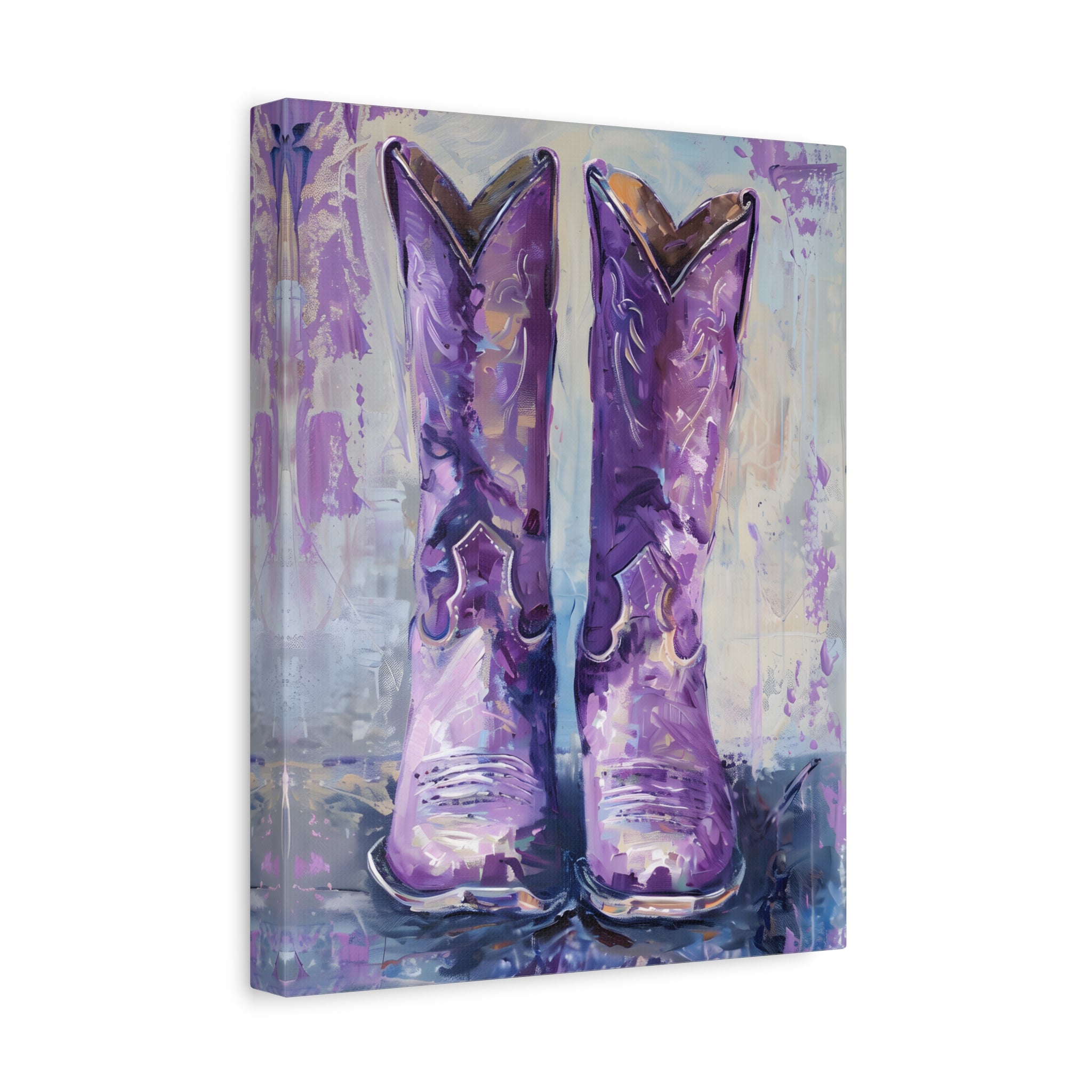1.25" Matte Canvas - Violet Cowgirl Spirit