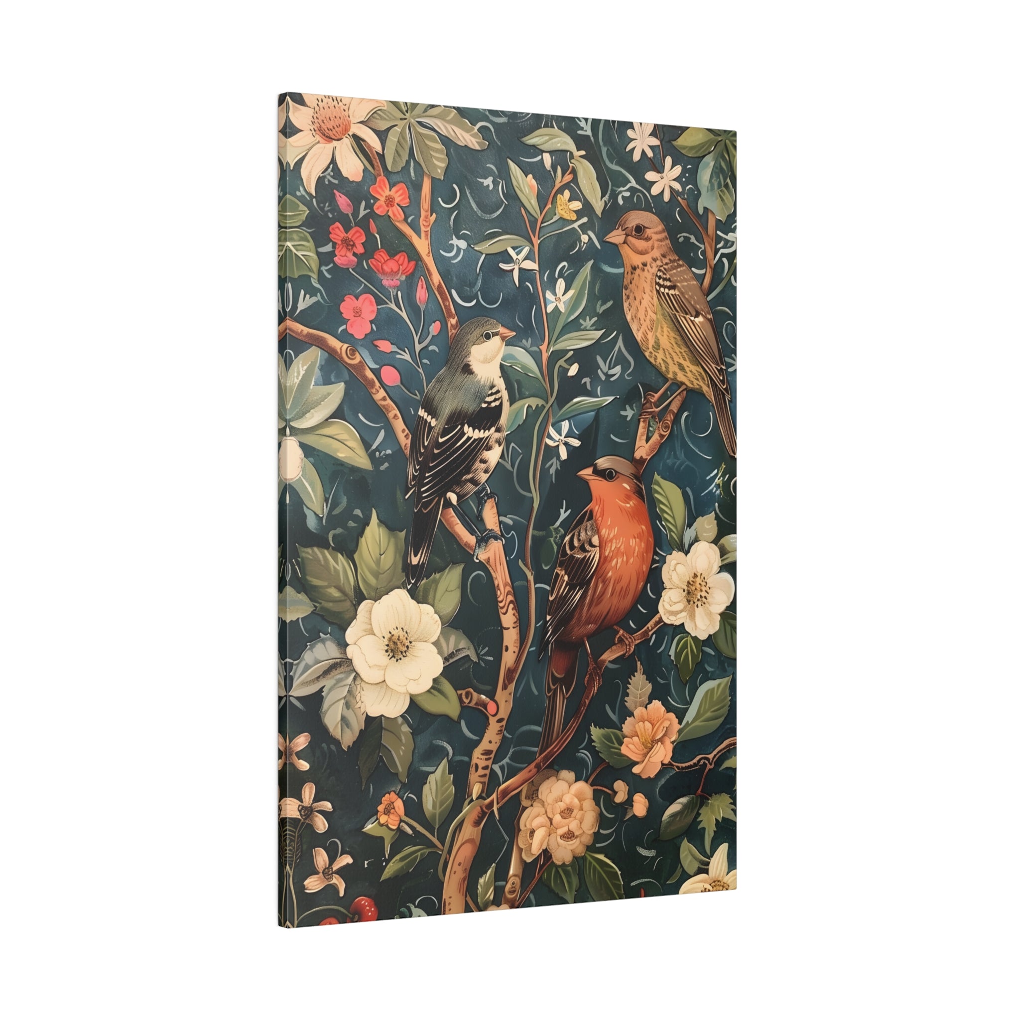 .75" Matte Canvas - Robin and Sparrow Symphony