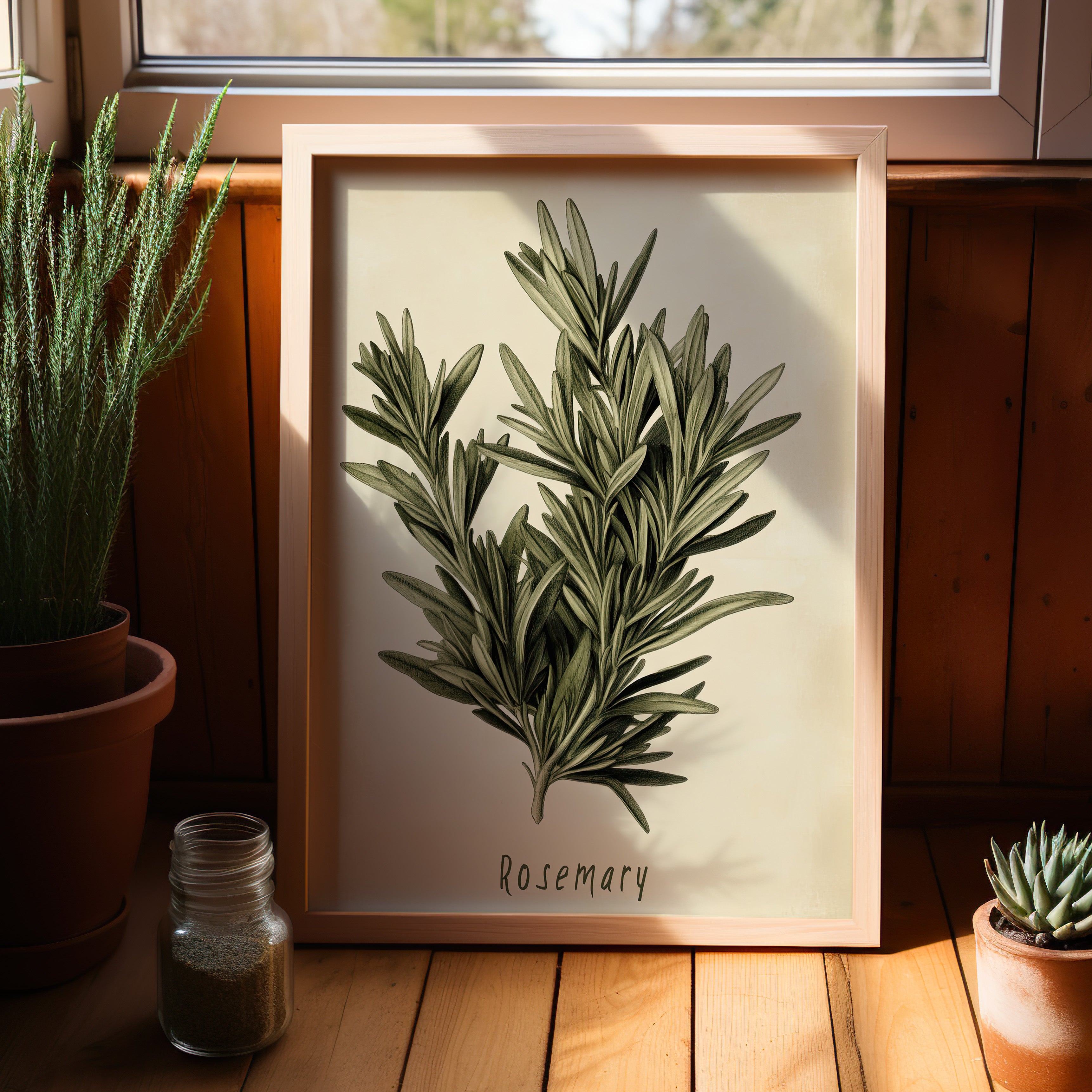 Botanical Rosemary Study