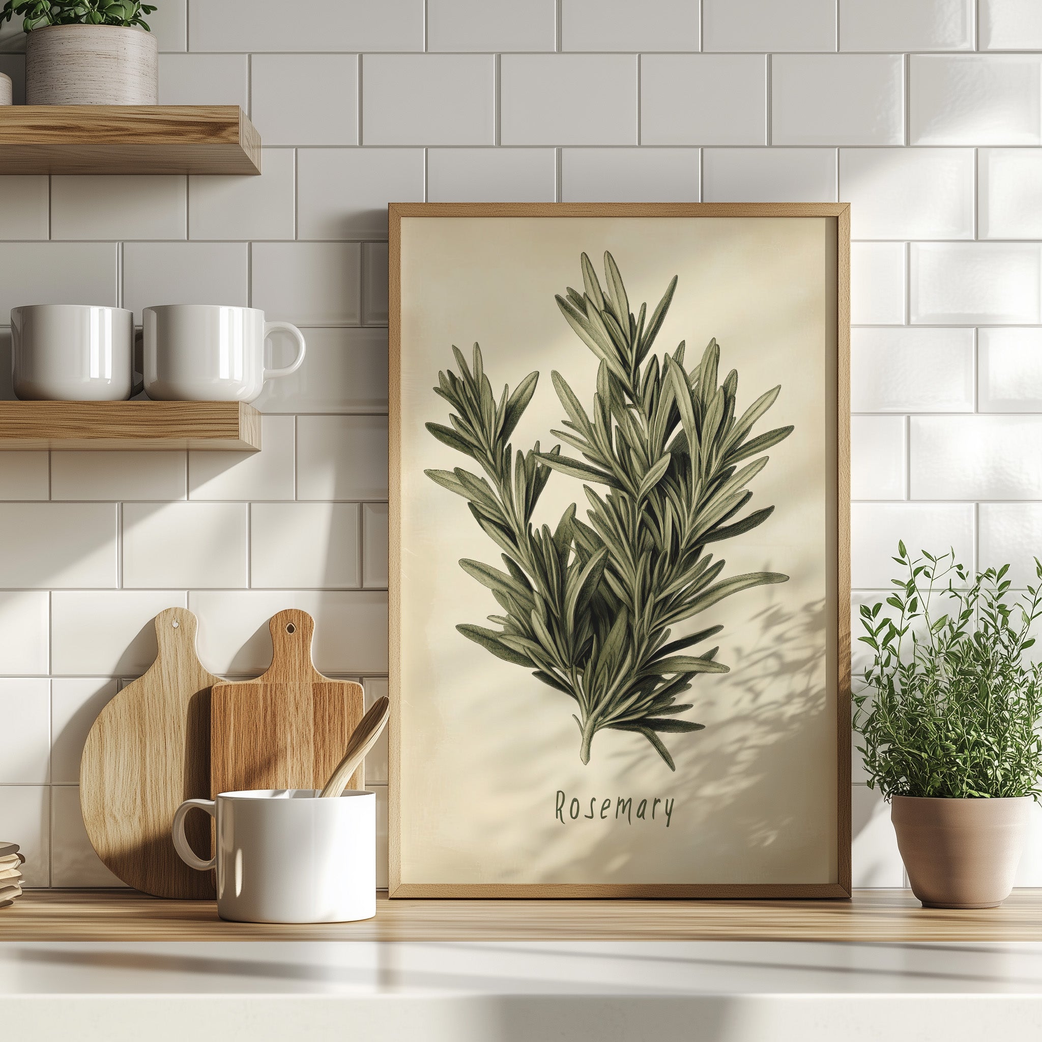 Botanical Rosemary Study