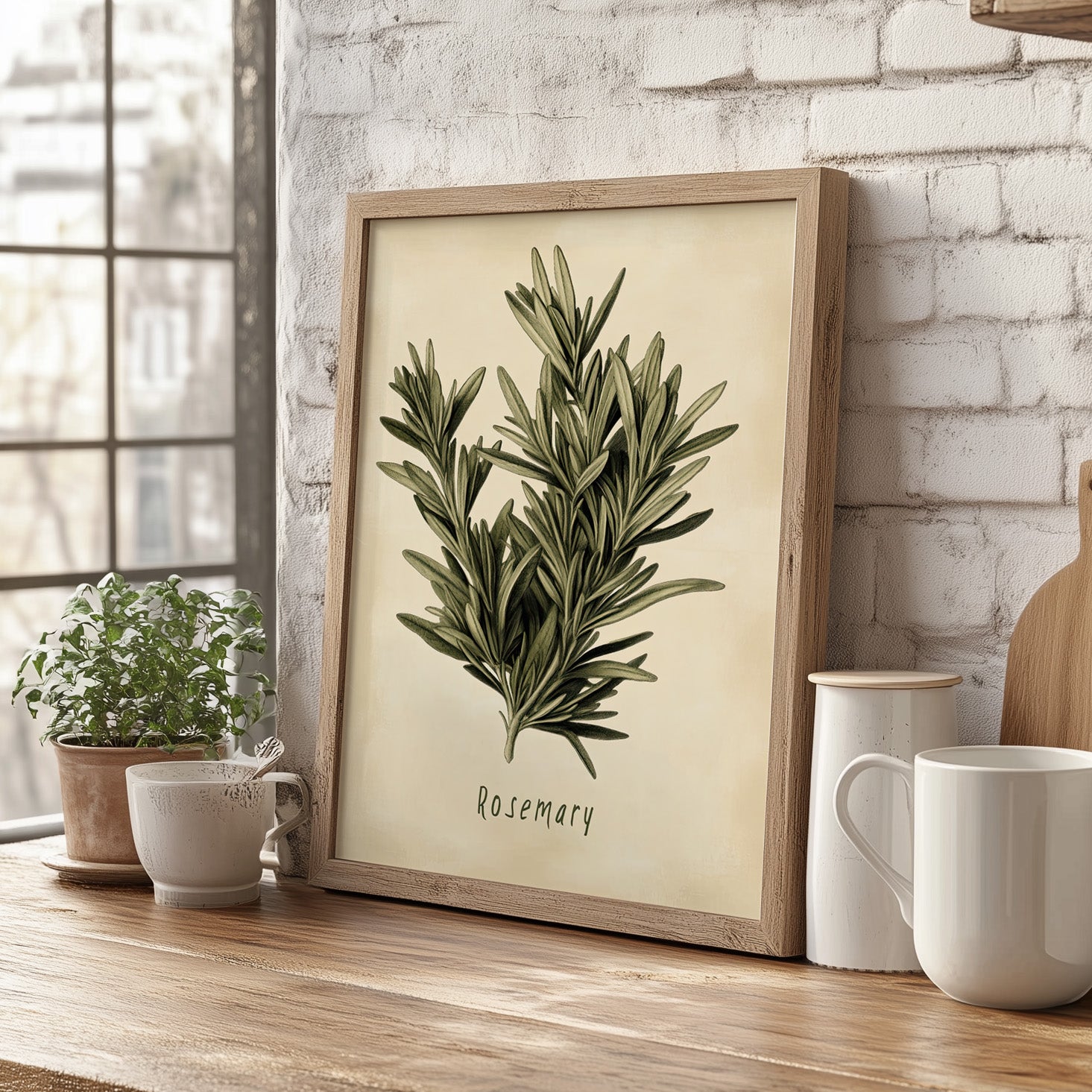 Botanical Rosemary Study