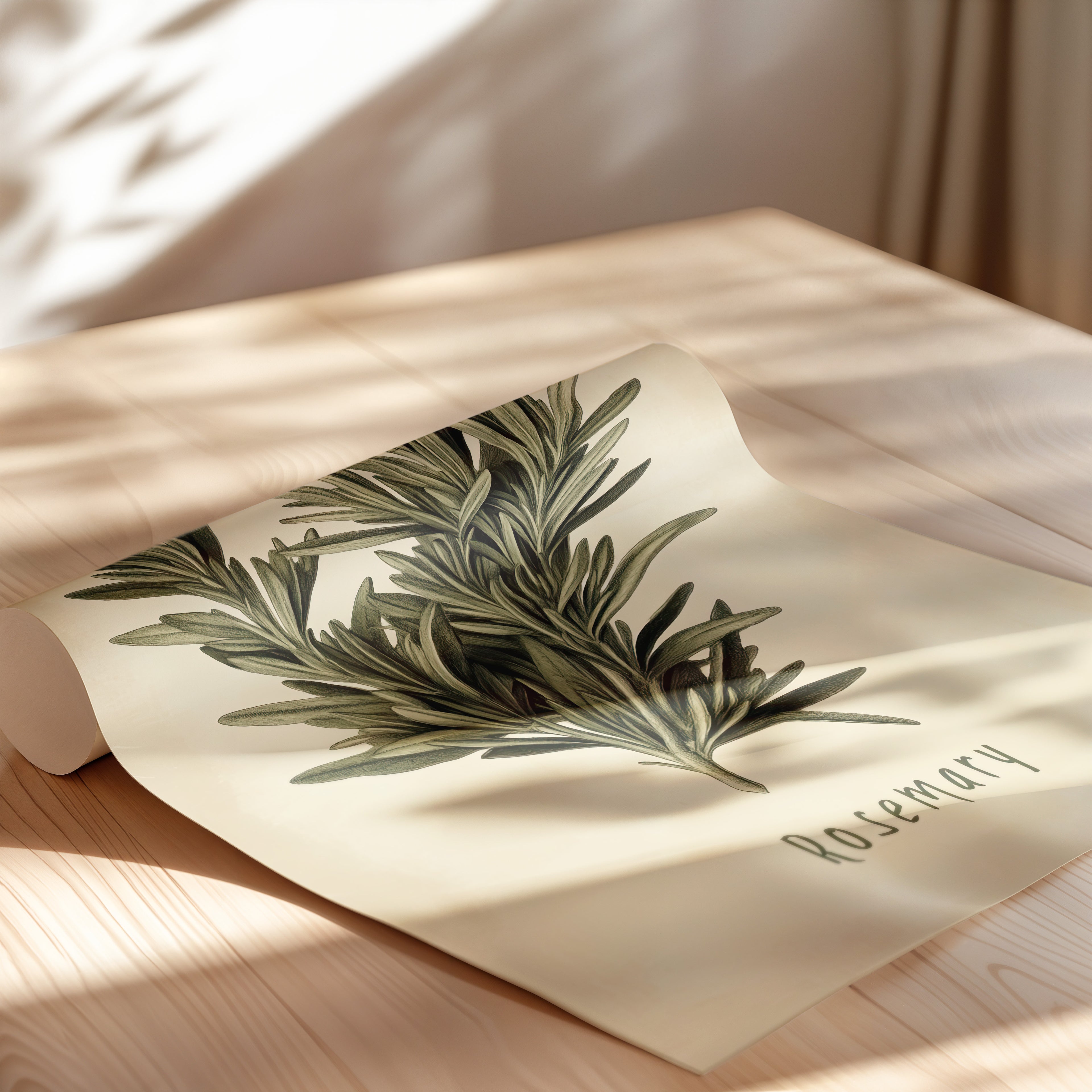 Botanical Rosemary Study