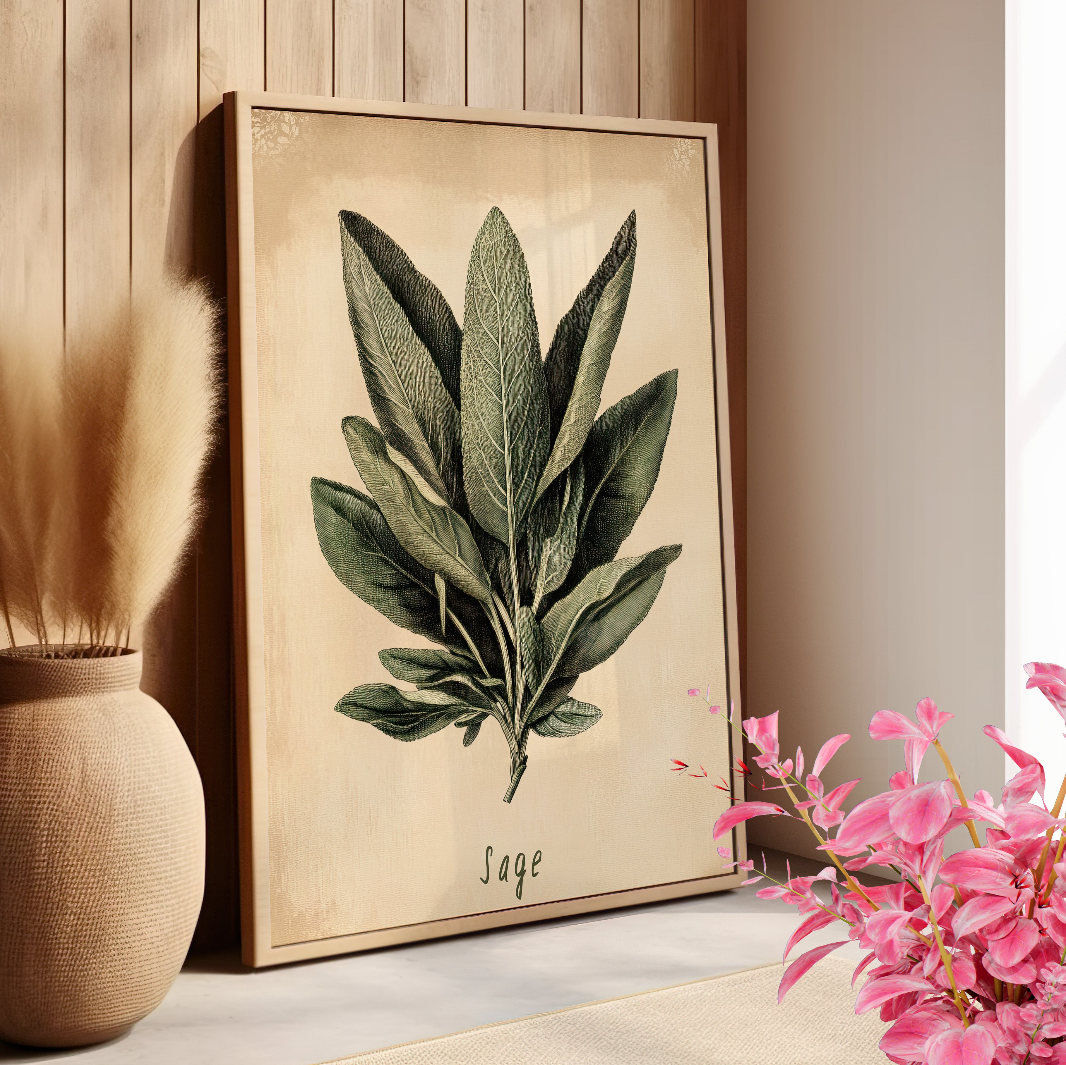 Botanical Sage Study