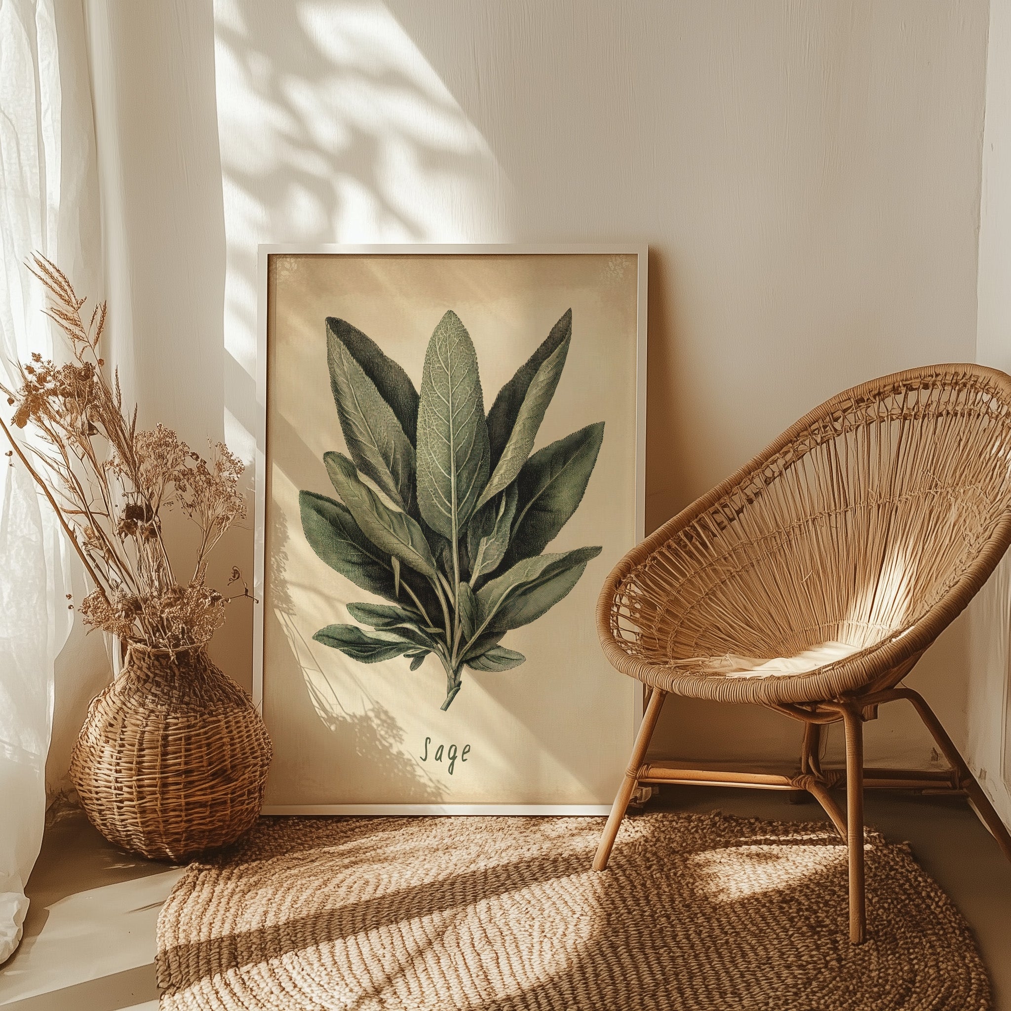 Botanical Sage Study