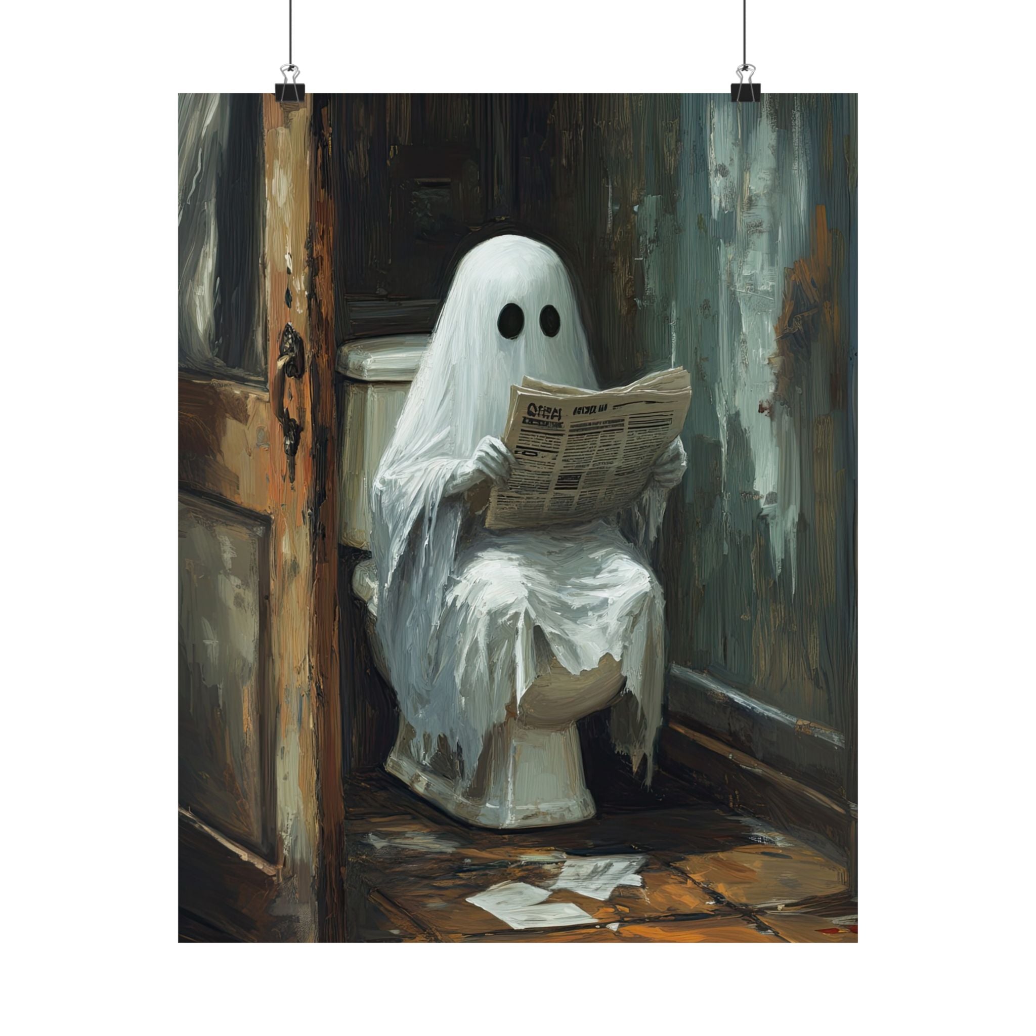 Ghostly Bathroom Break