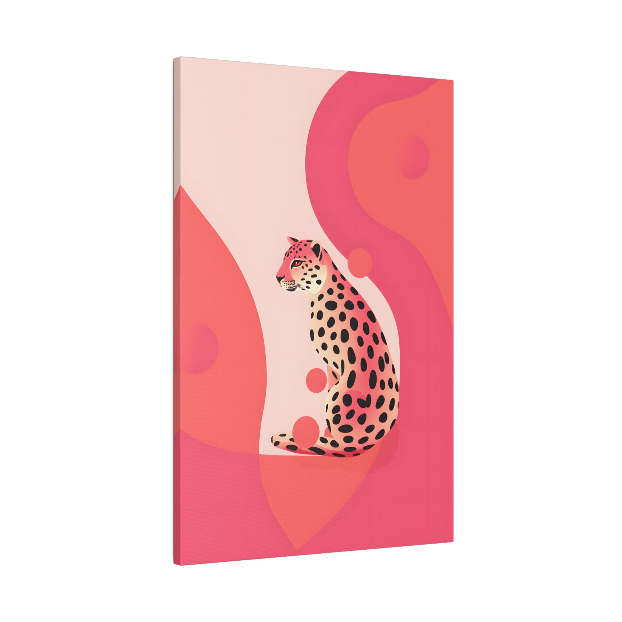 .75" Matte Canvas - Cheetah&