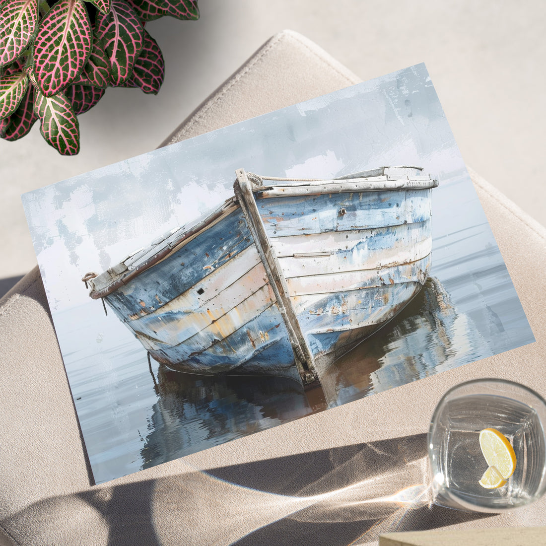 Weathered Harbor Boat