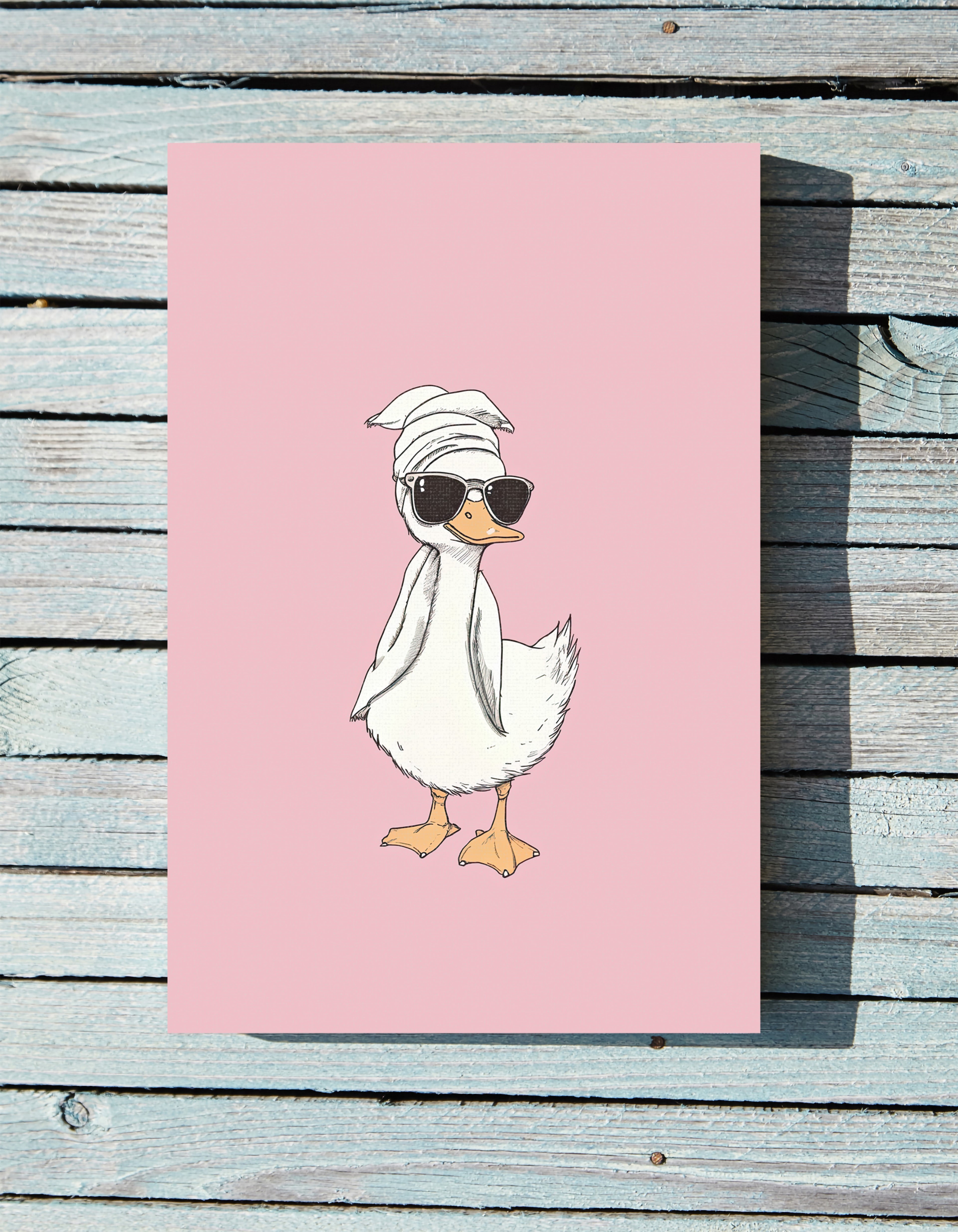 1.25" Matte Canvas - Sassy Duck Retreat