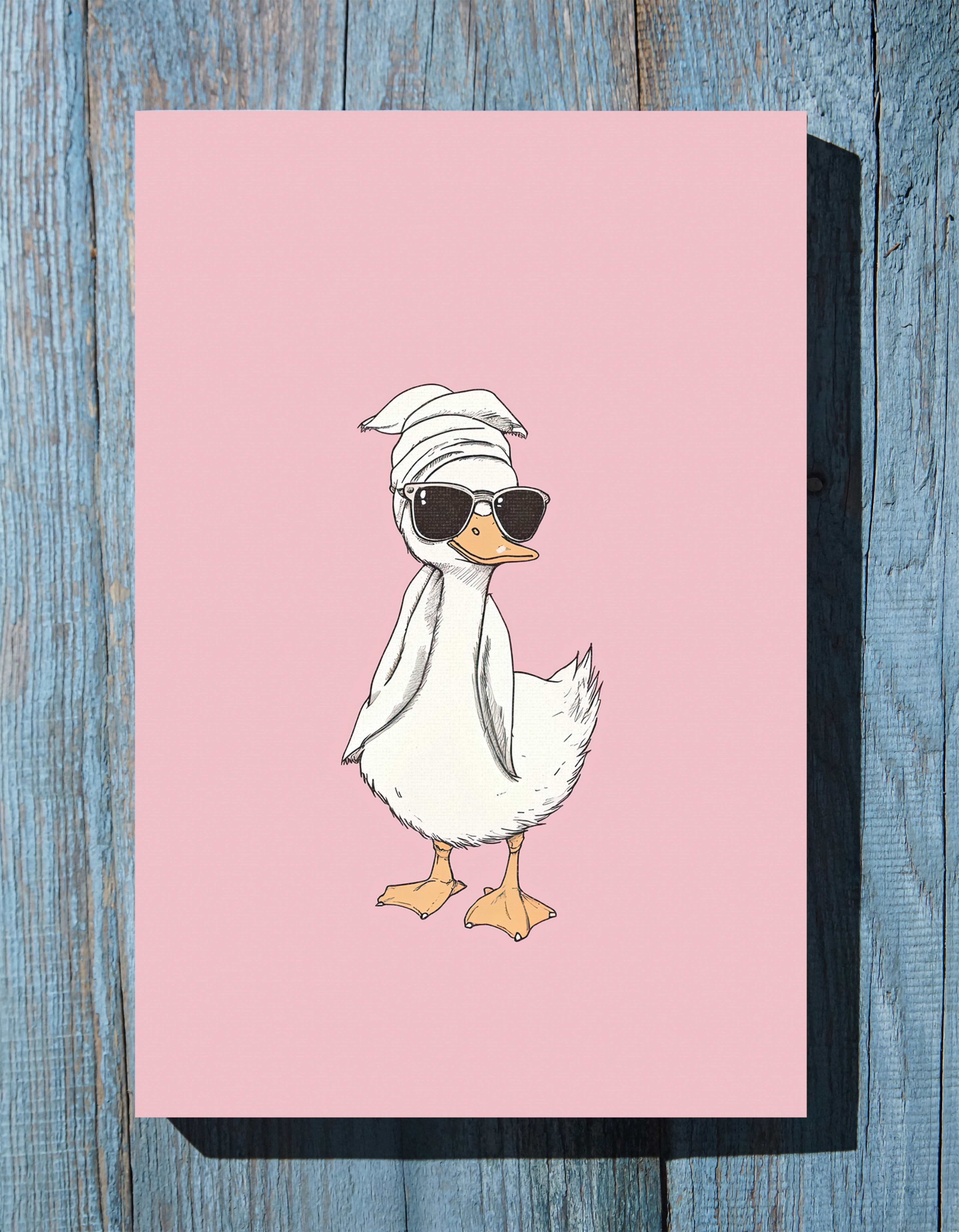 1.25" Matte Canvas - Sassy Duck Retreat