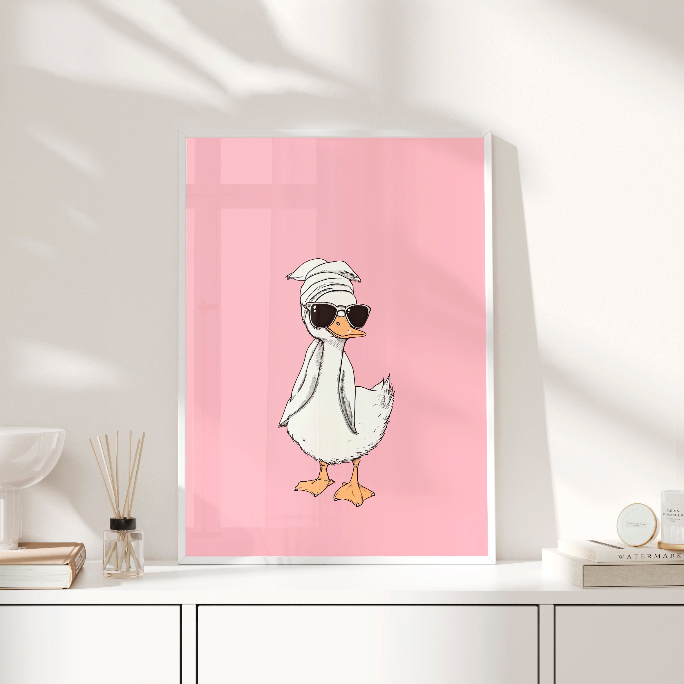 Framed Paper Print - Sassy Duck Retreat