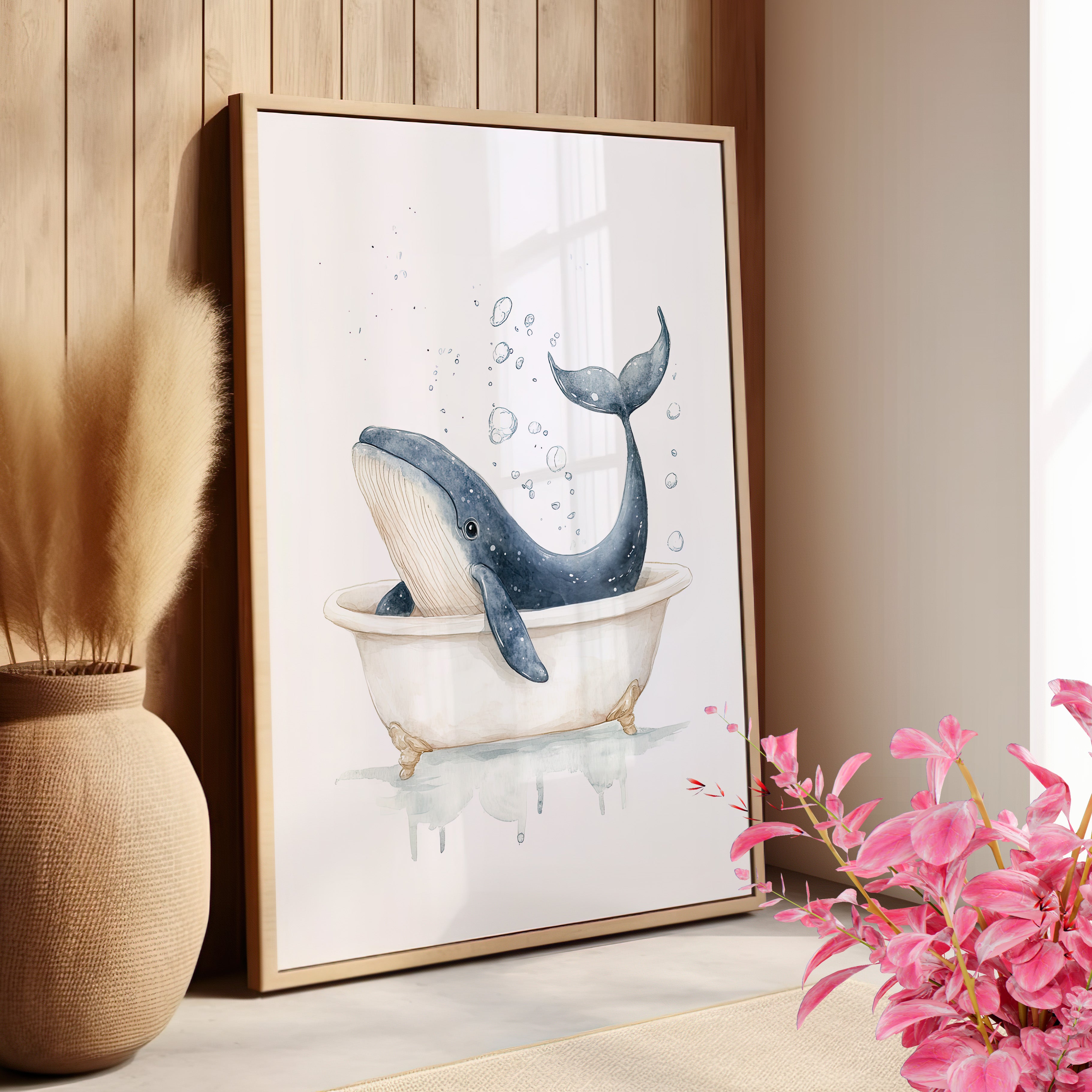 Whale Tub Bubble Splash