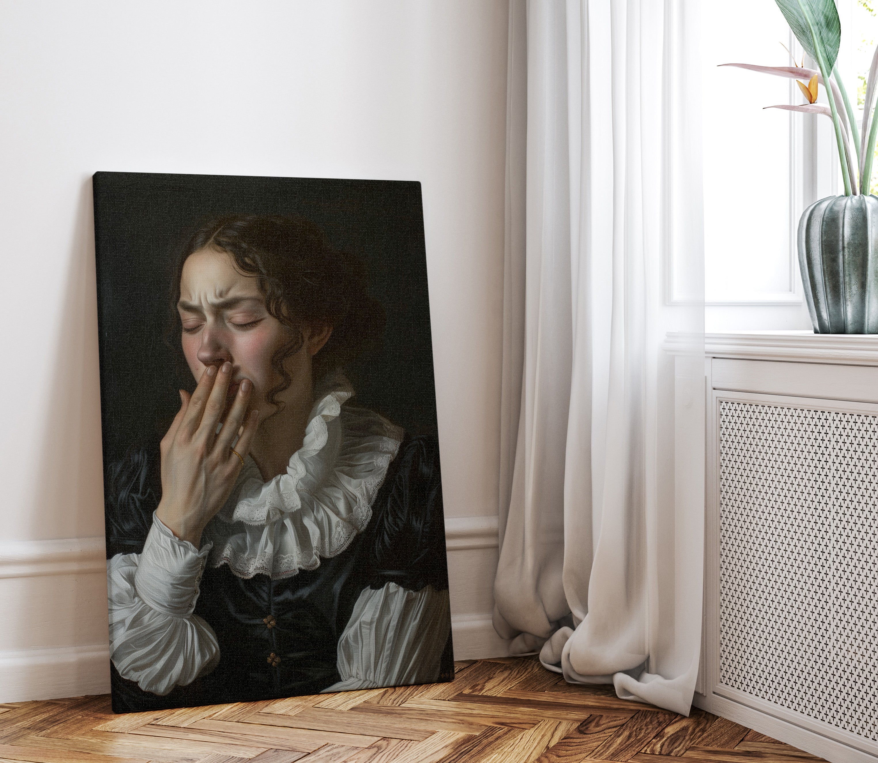 .75" Matte Canvas - Oh No, It Hit Me