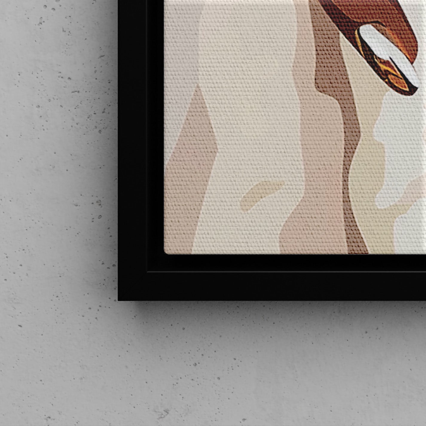 Framed Canvas - Layered Luxe Jewelry Hands