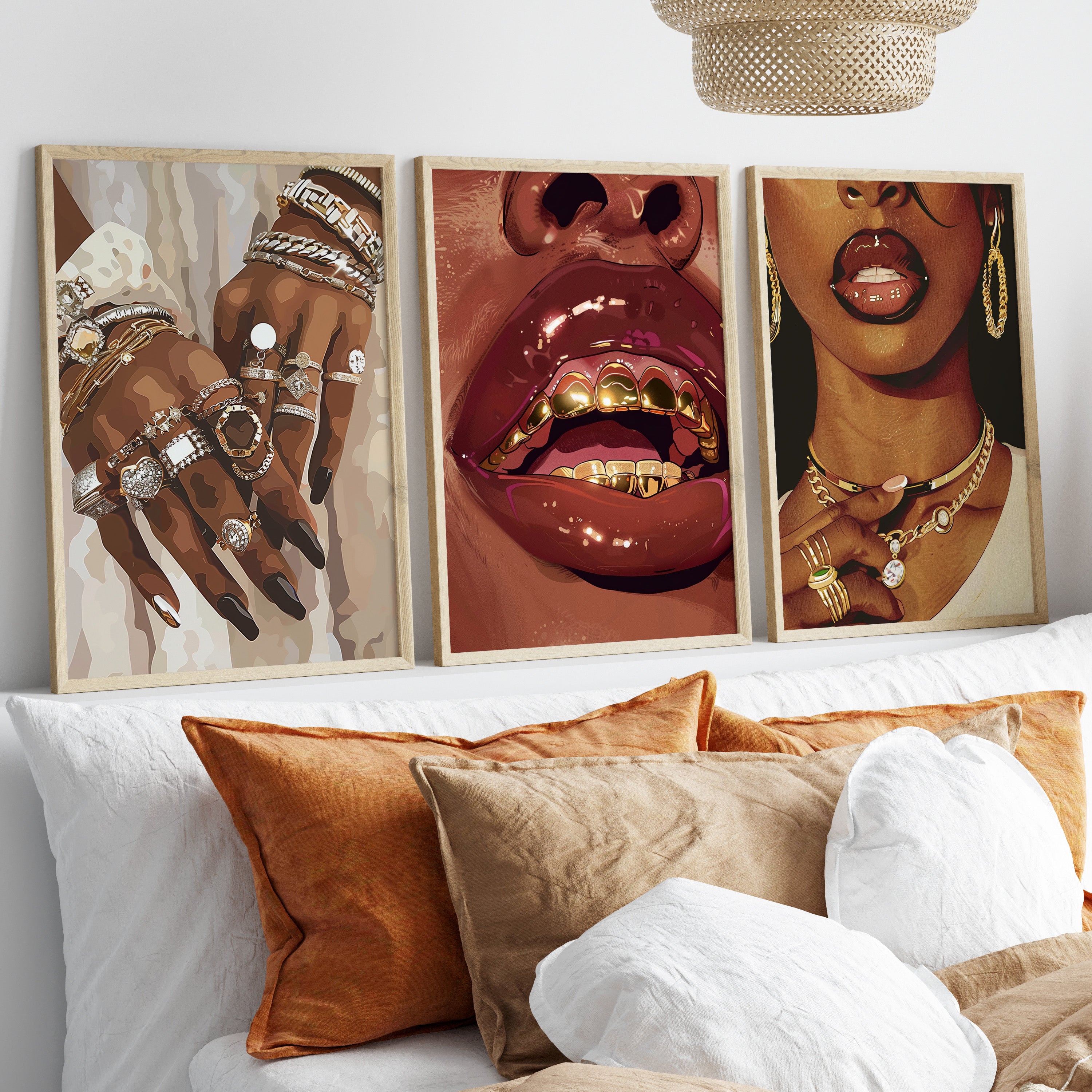 Golden Luxe Confidence Portrait