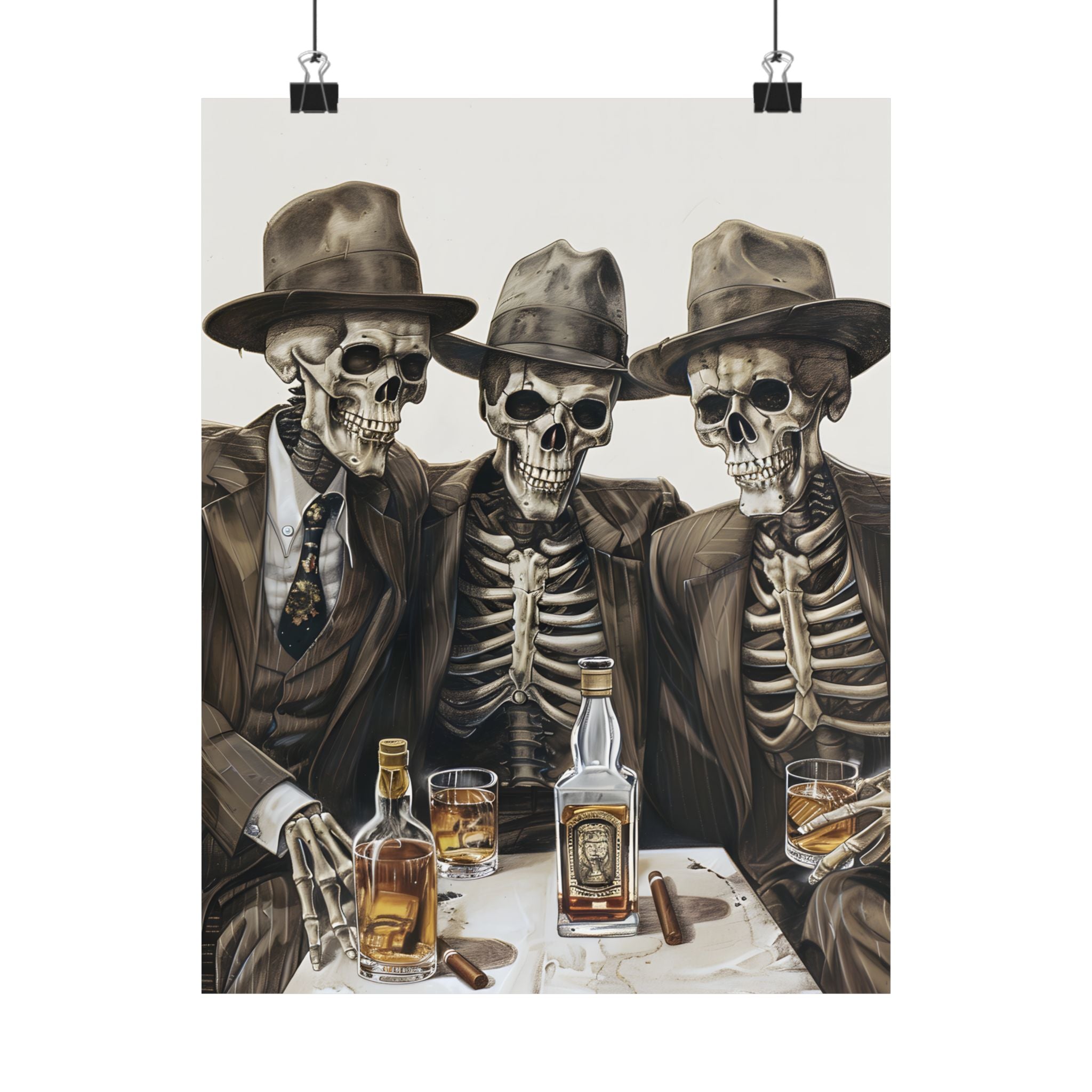 Skeleton Whiskey Gentlemen