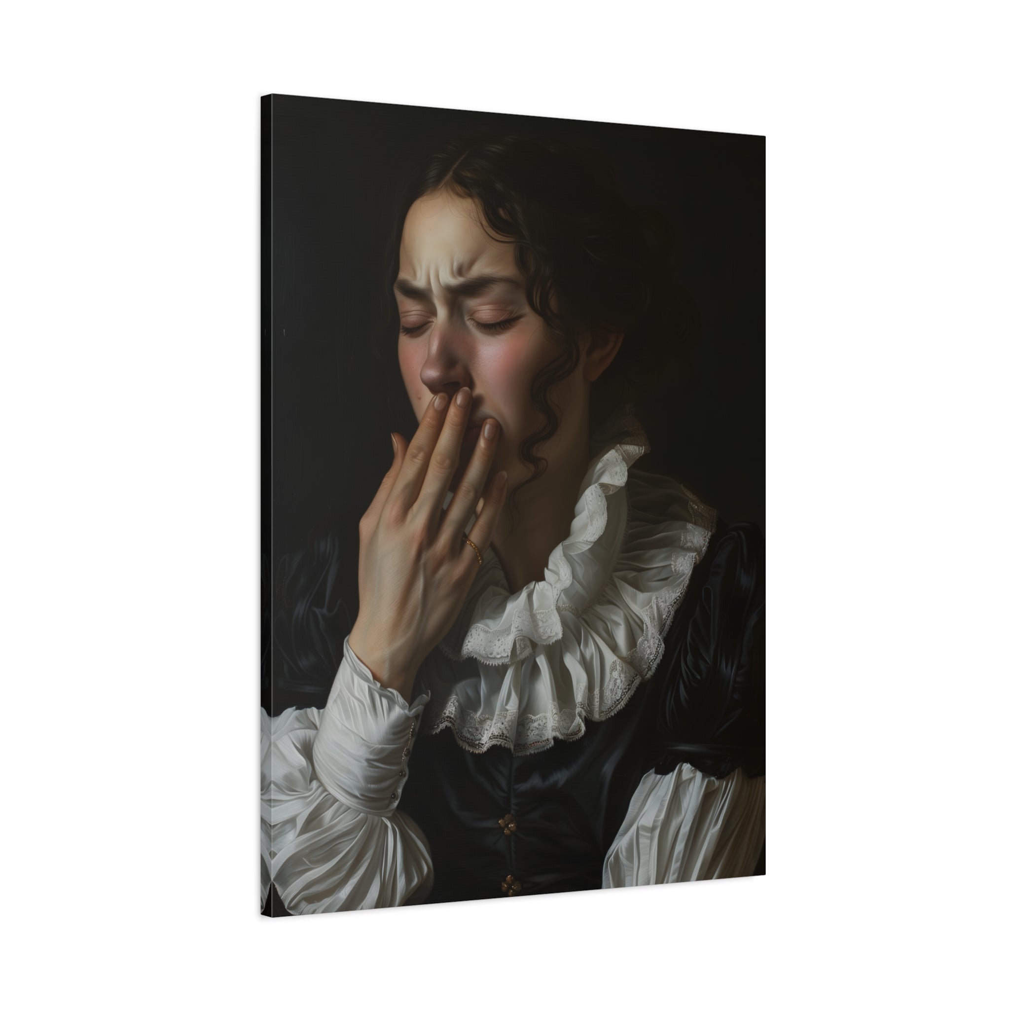 1.25" Matte Canvas - Oh No, It Hit Me