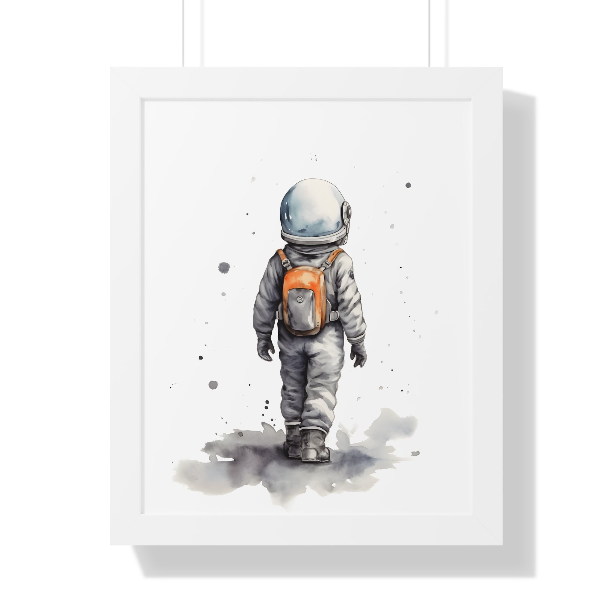 Framed Paper Print - Backpack to the Stars