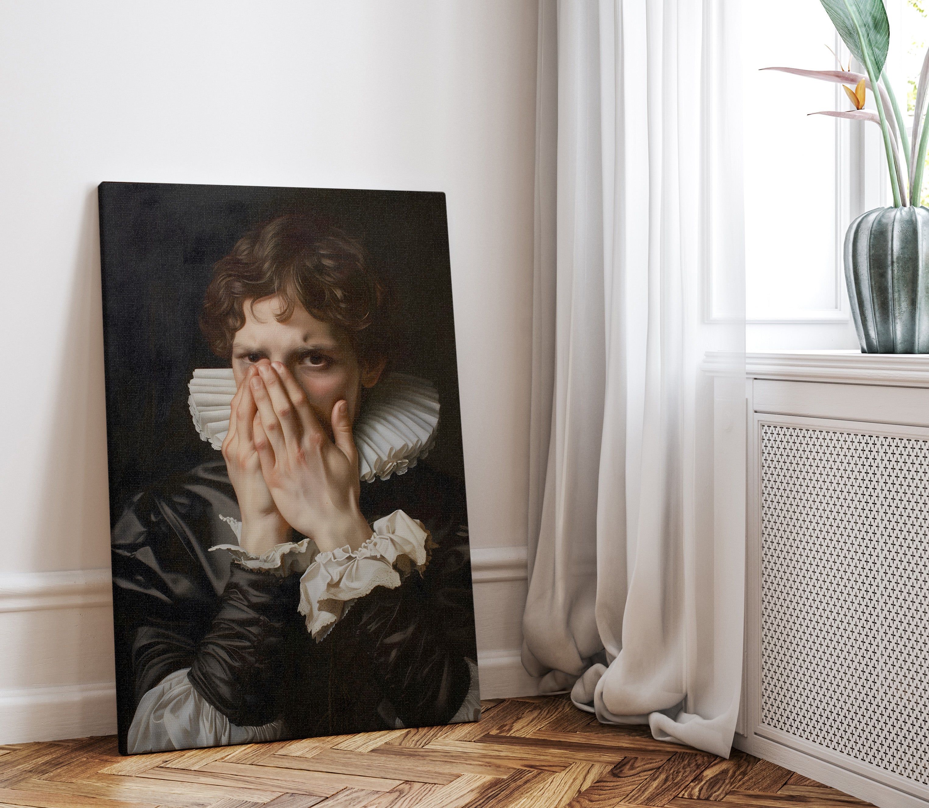 1.25" Matte Canvas - The Foul Flush Reaction