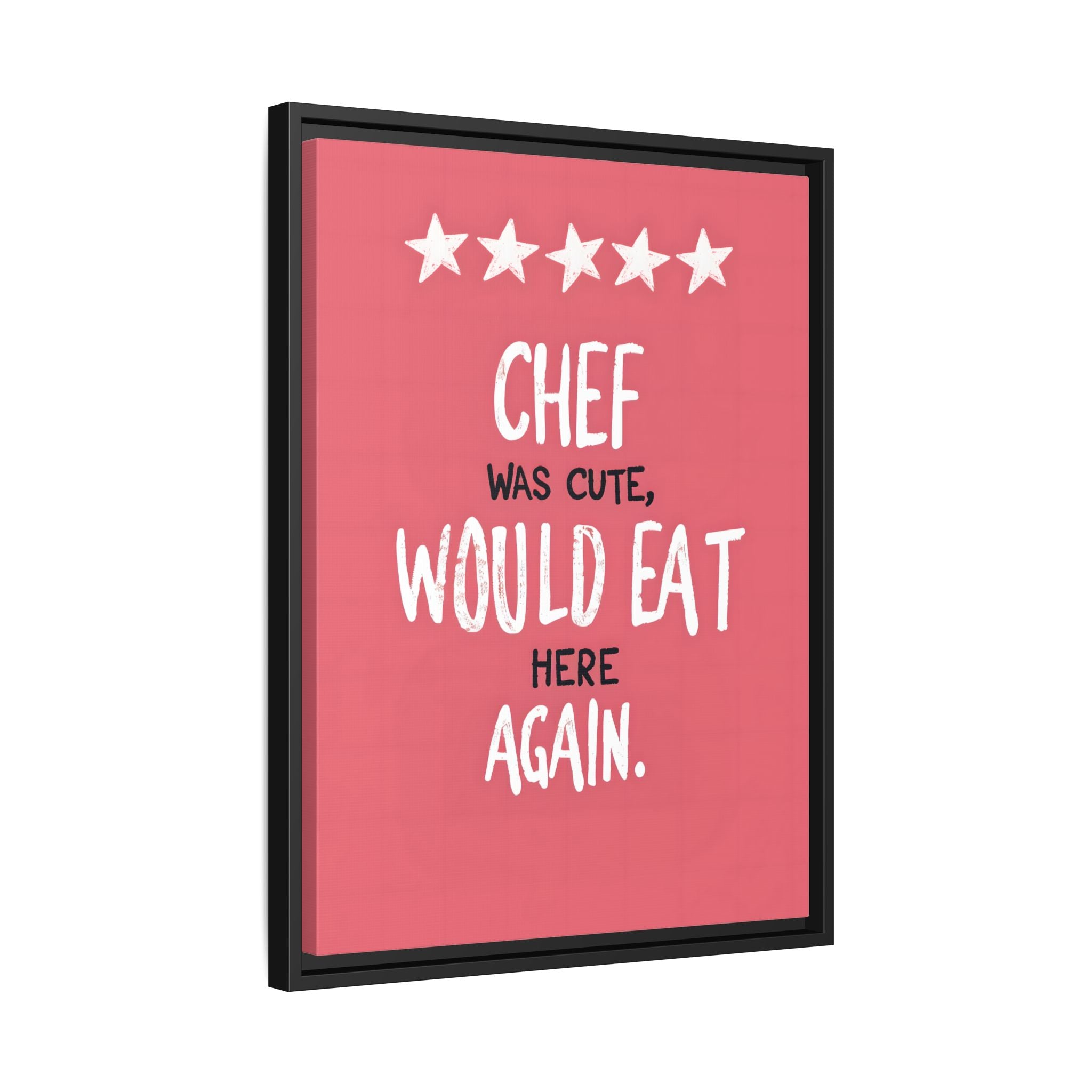 Framed Canvas - Chef’s Charm