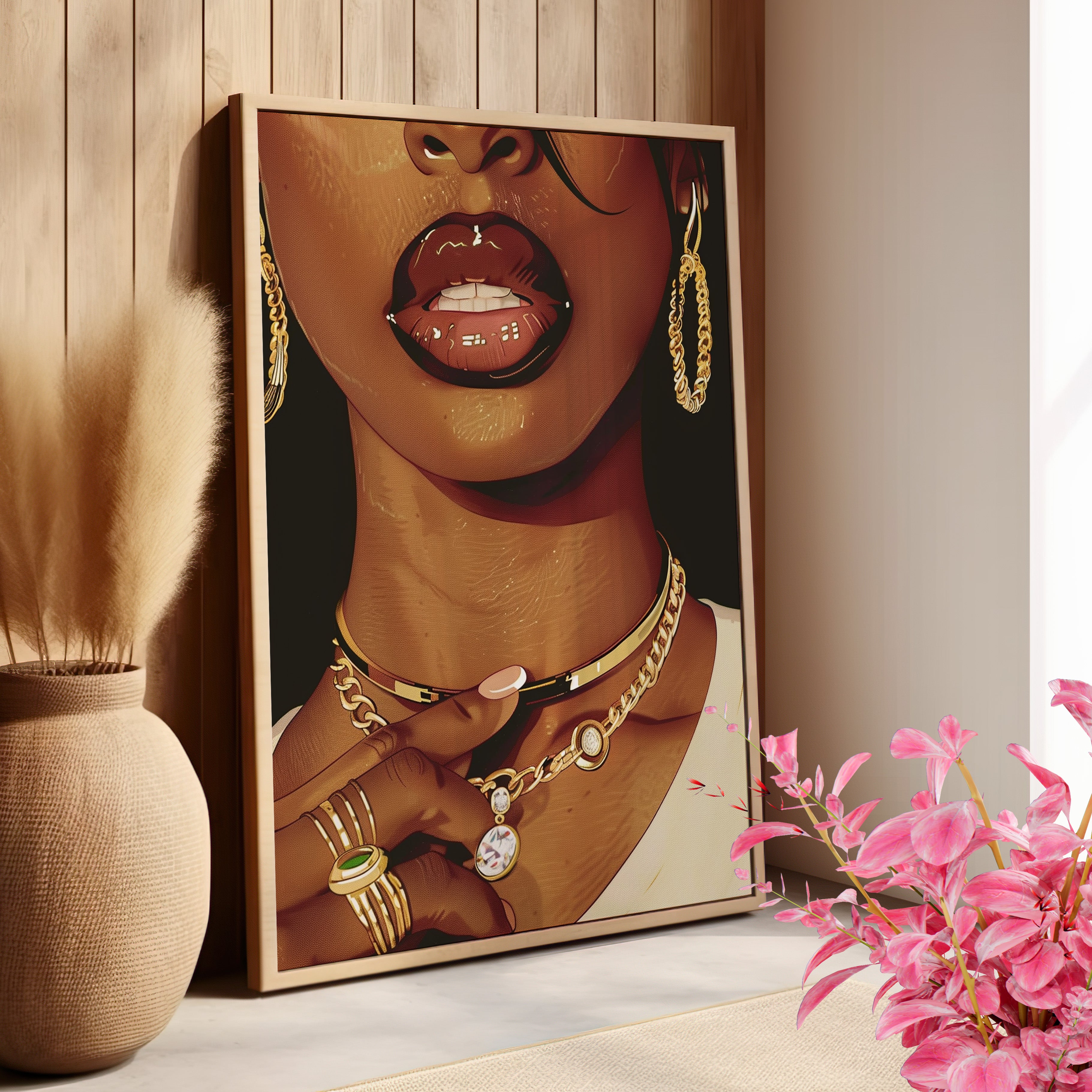 Golden Luxe Confidence Portrait