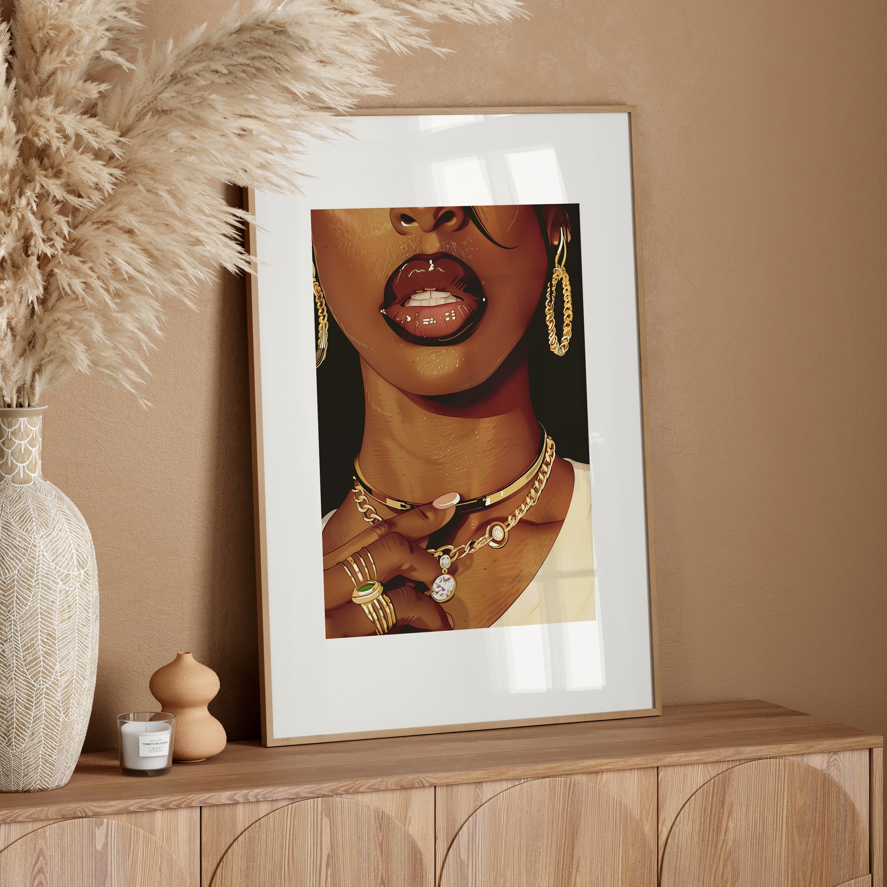Golden Luxe Confidence Portrait