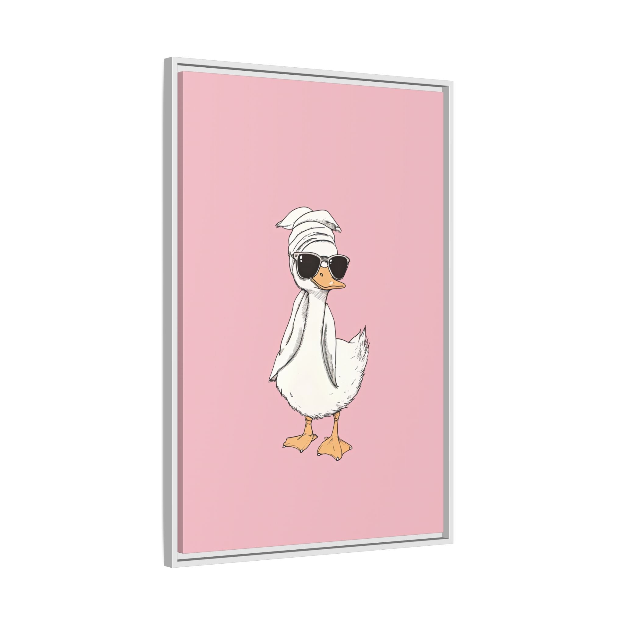Framed Canvas - Sassy Duck Retreat
