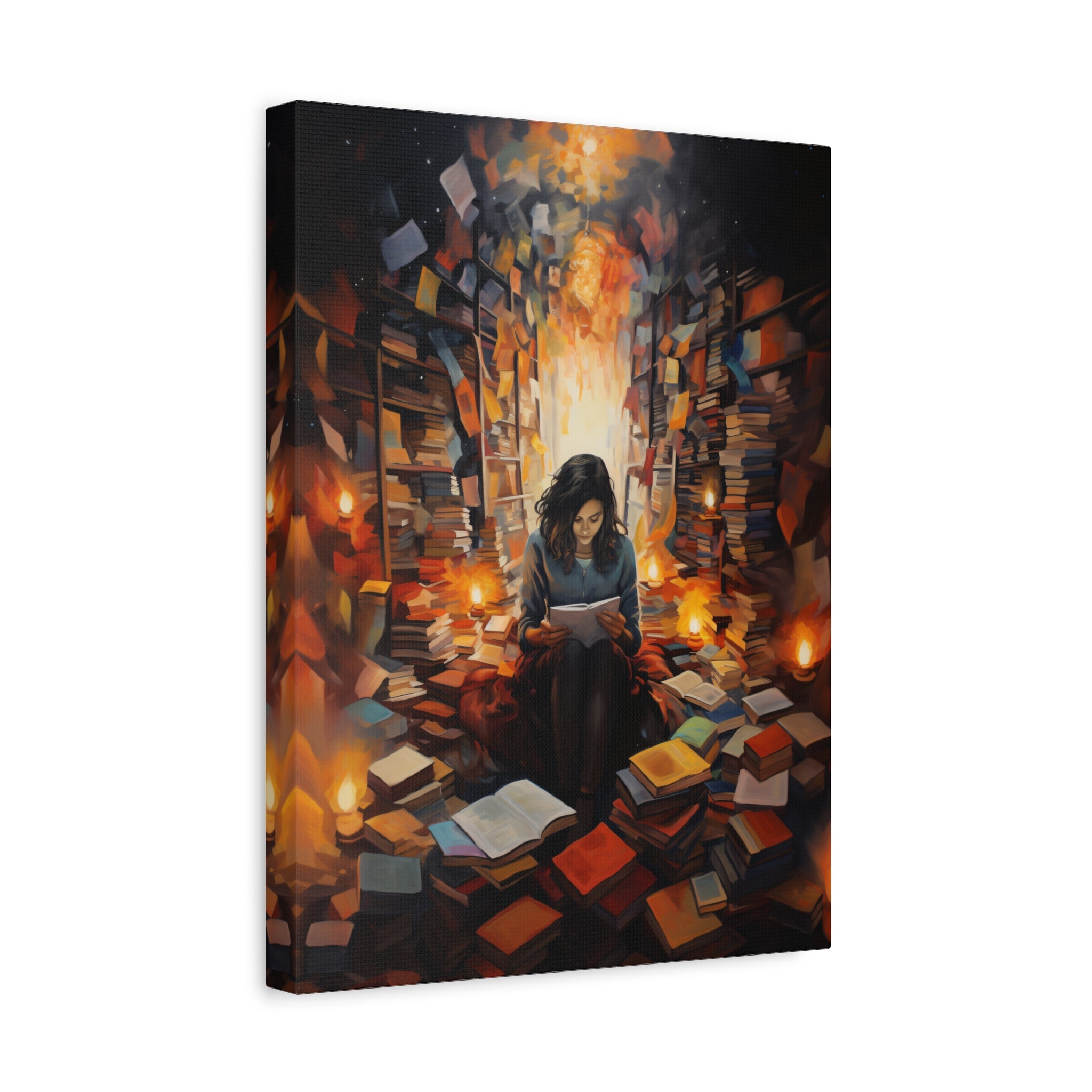 1.25" Matte Canvas - The Sanctuary of Stories