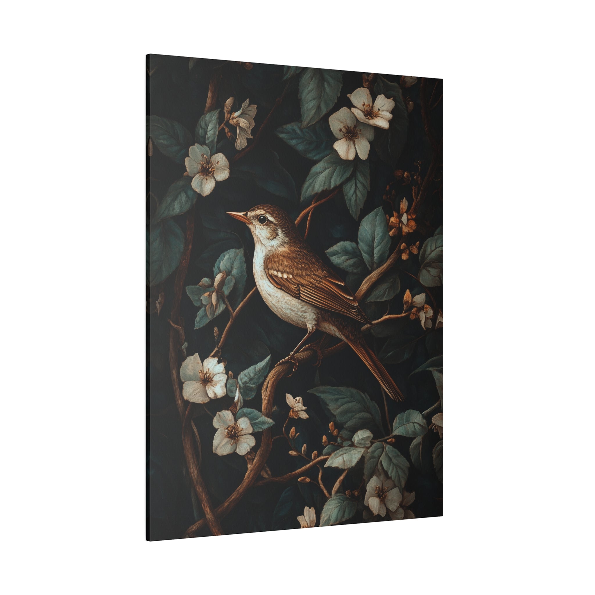 .75" Matte Canvas - Serenade Among Blossoms