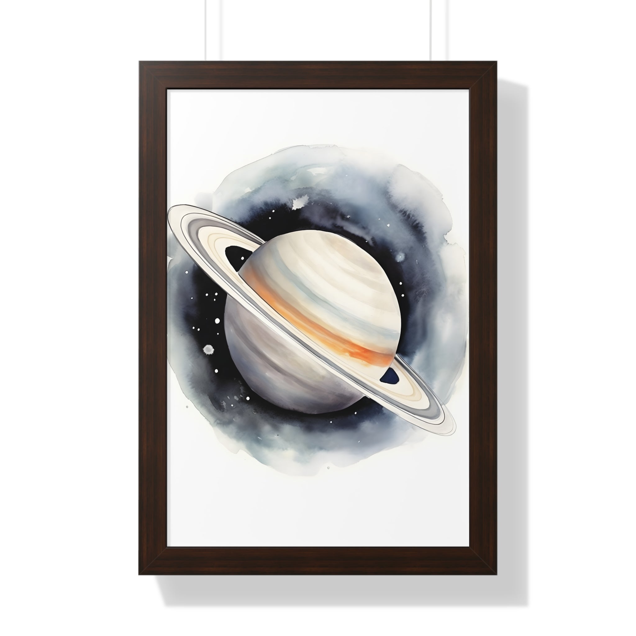 Framed Paper Print - Ringed Wonder Dreamer
