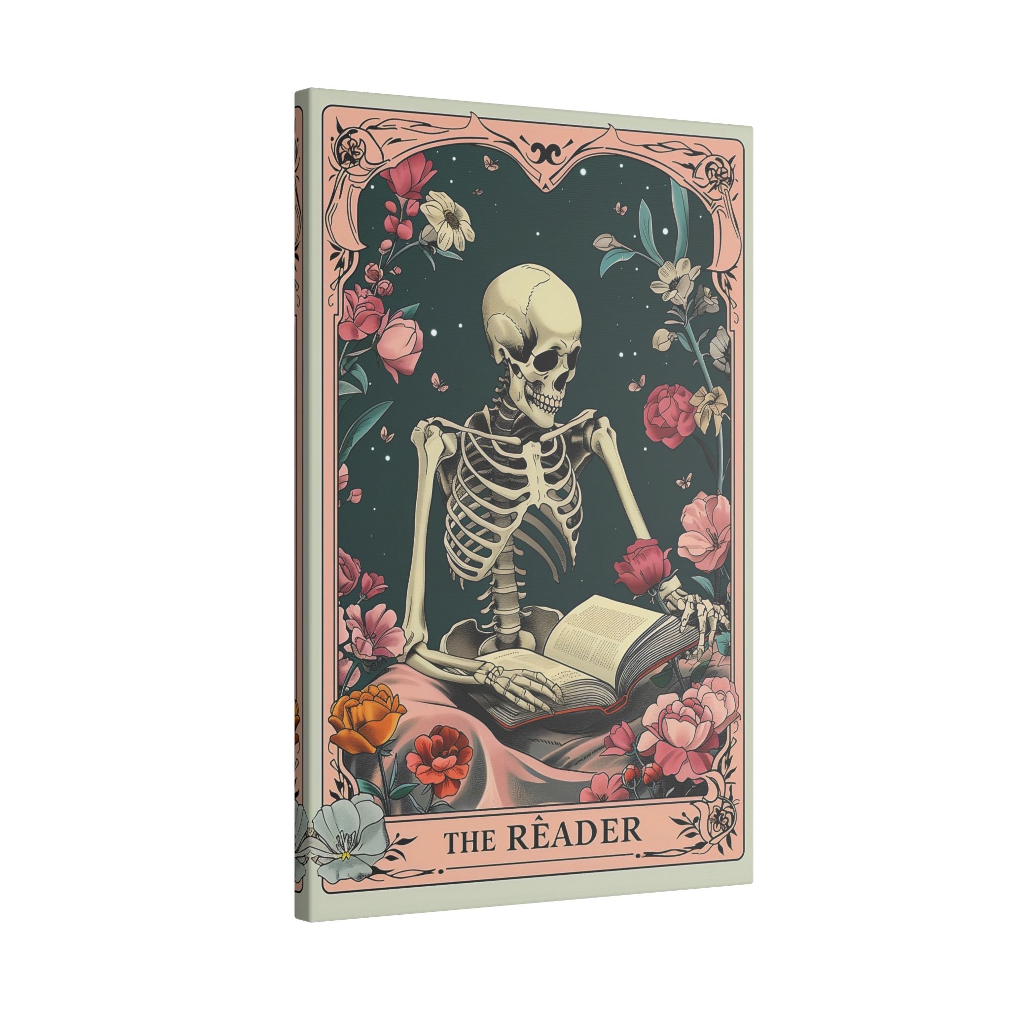 .75" Matte Canvas - The Eternal Reader