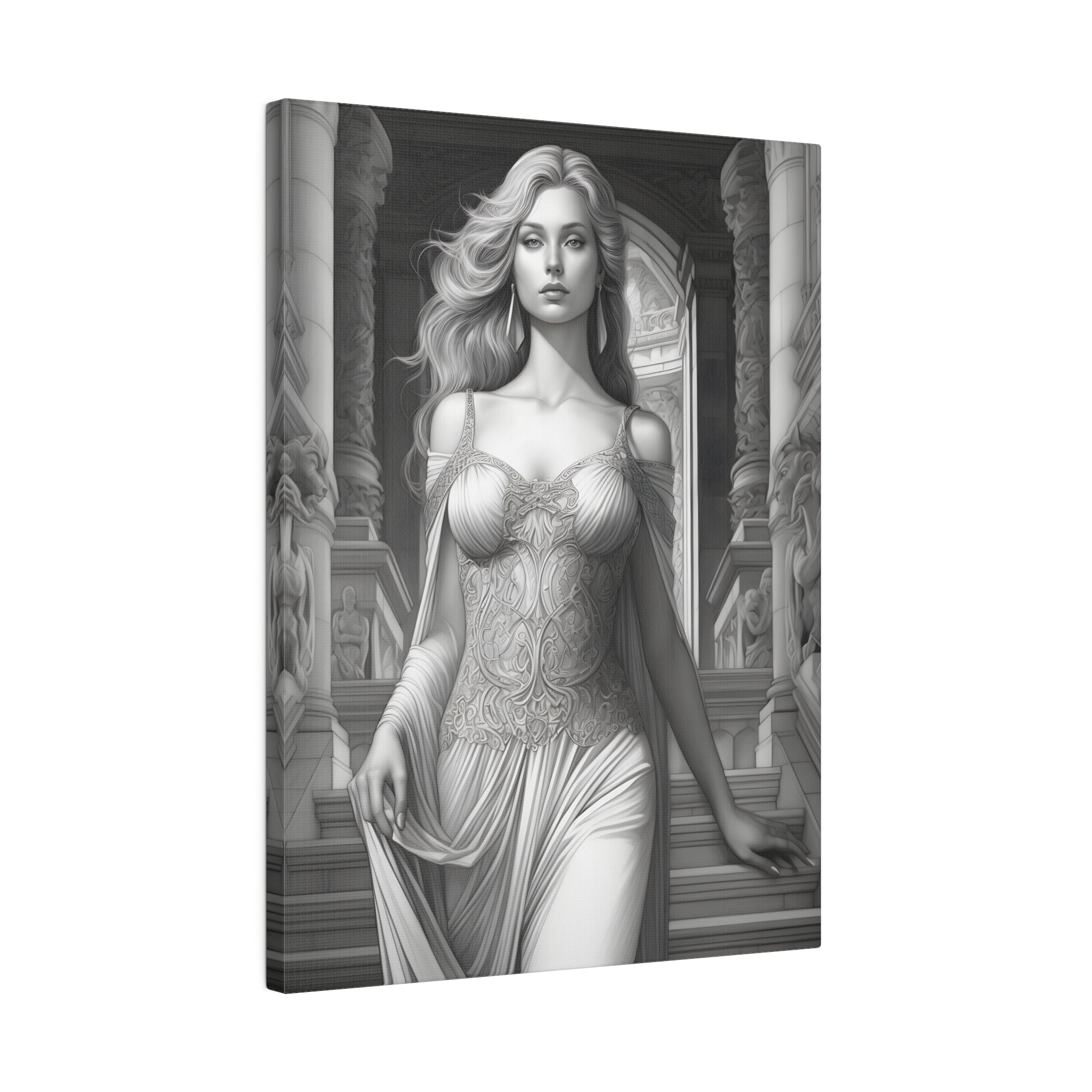 .75" Matte Canvas - Ethereal Freya&