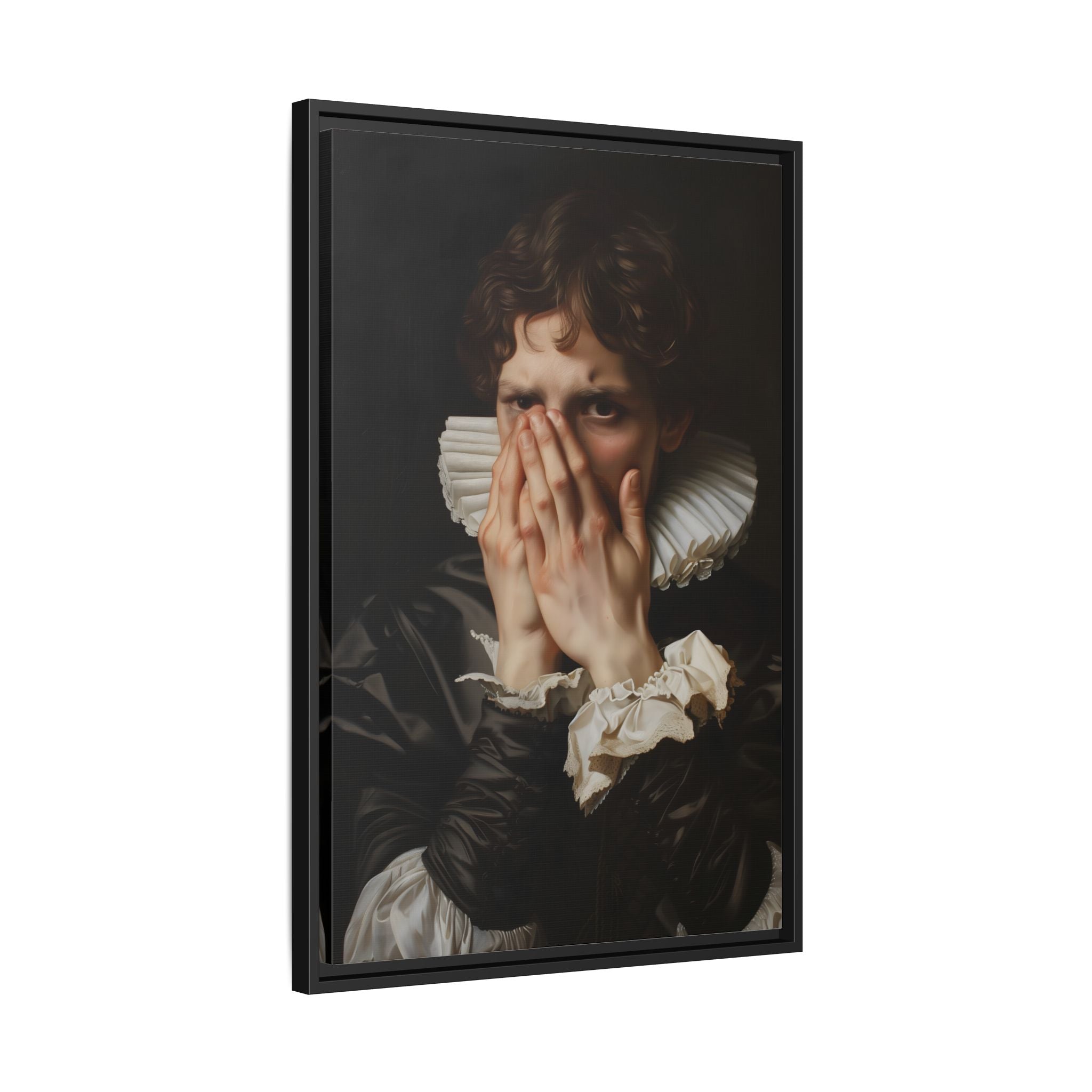 Framed Canvas - The Foul Flush Reaction