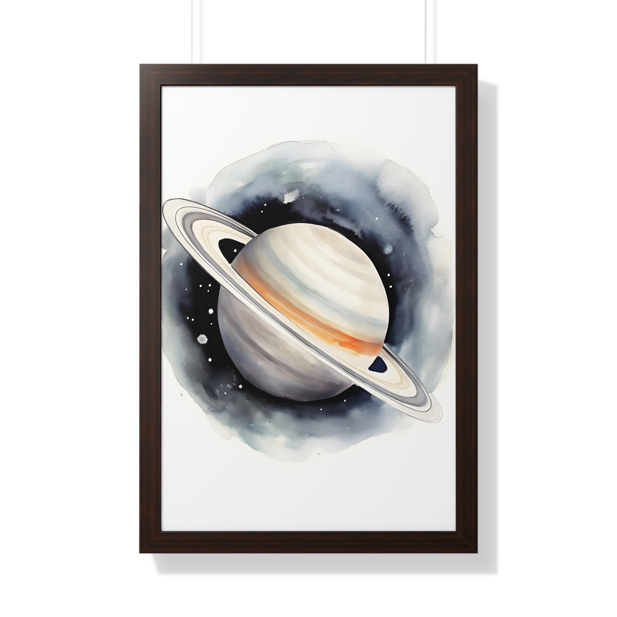 Framed Paper Print - Ringed Wonder Dreamer