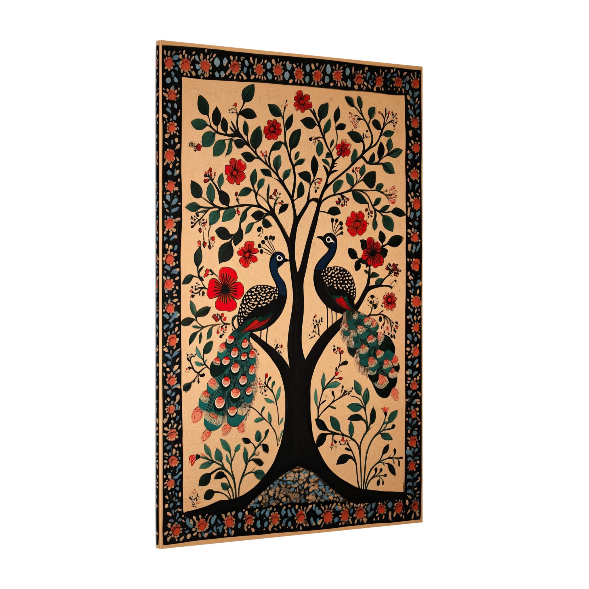 .75" Matte Canvas - Lovers Under Blooming Canopy