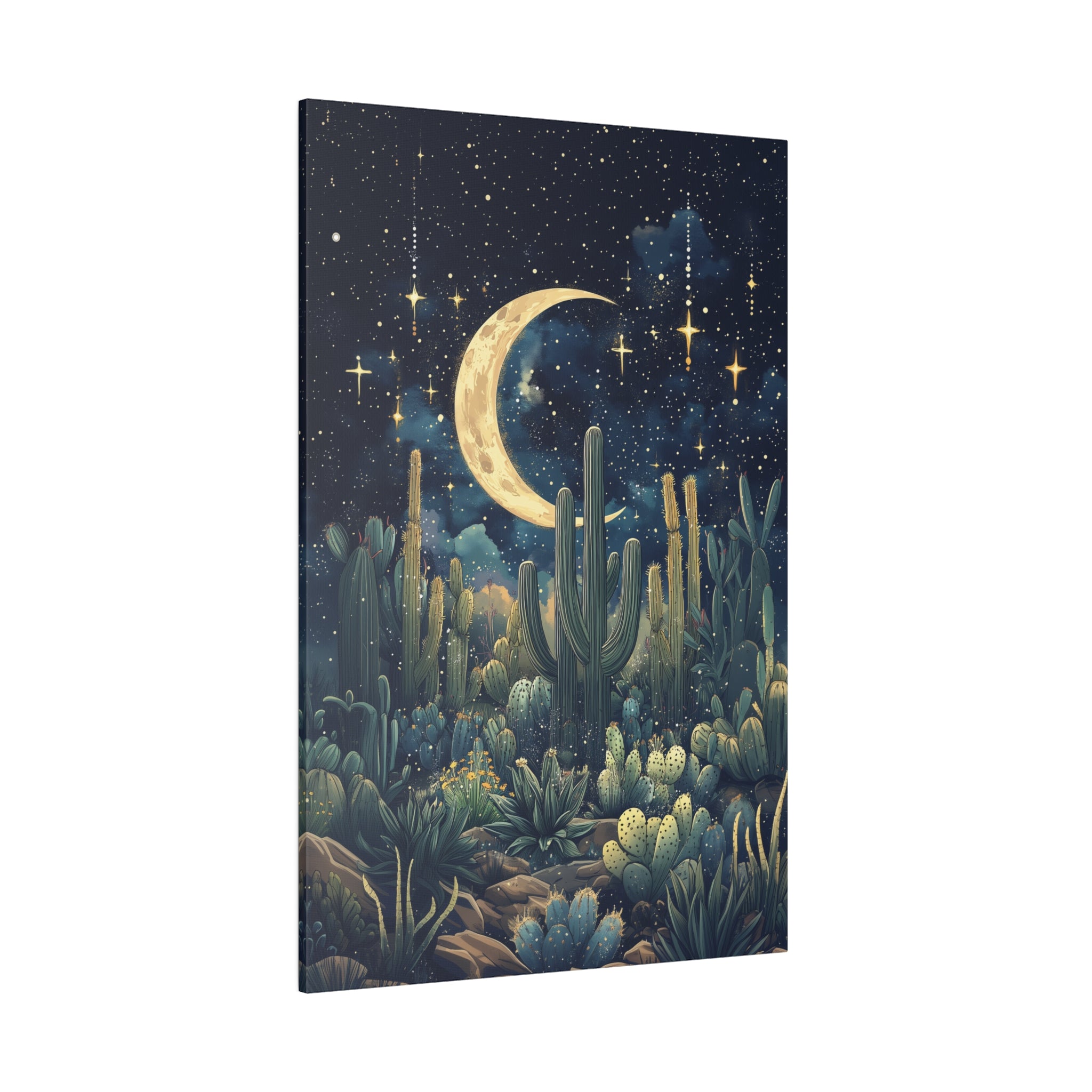 .75" Matte Canvas - Dreamy Desert Night