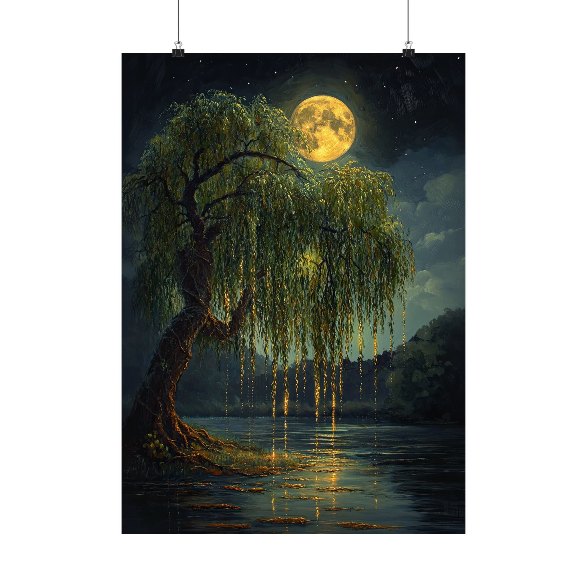 Moonlit Willow Glow
