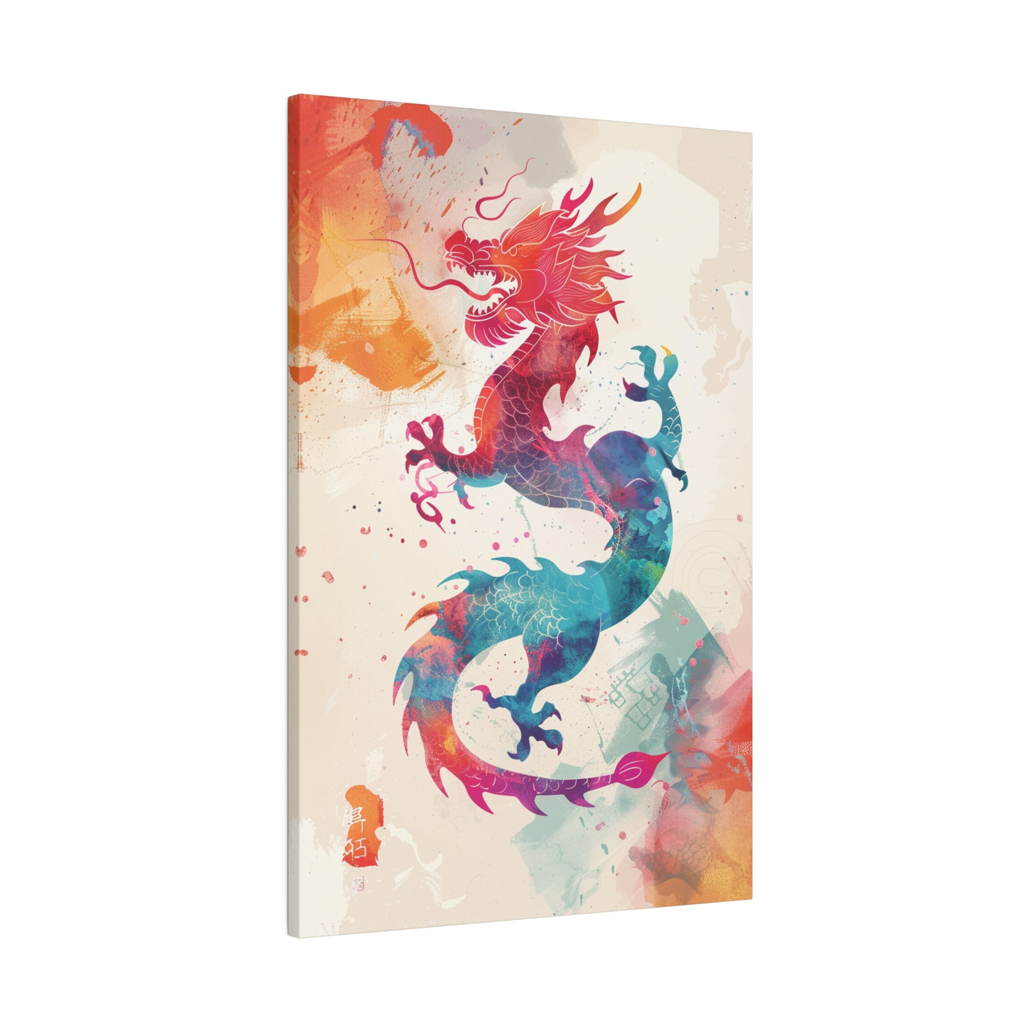 .75" Matte Canvas - Dragon&