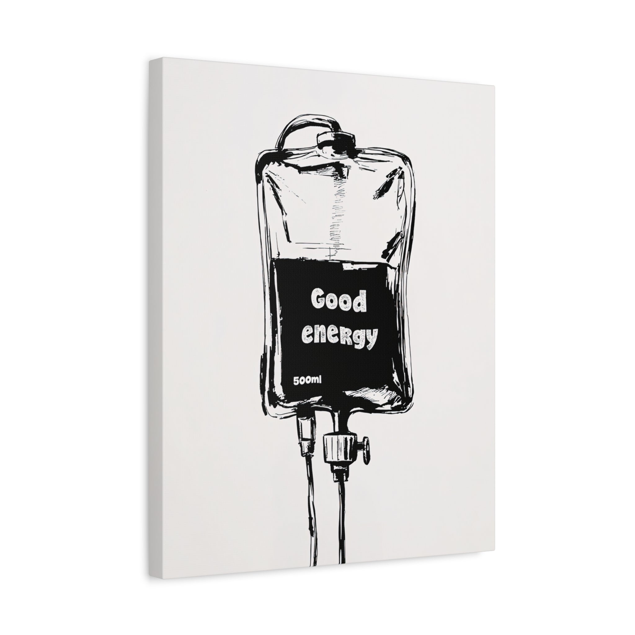 1.25" Matte Canvas - Good Energy IV Bag