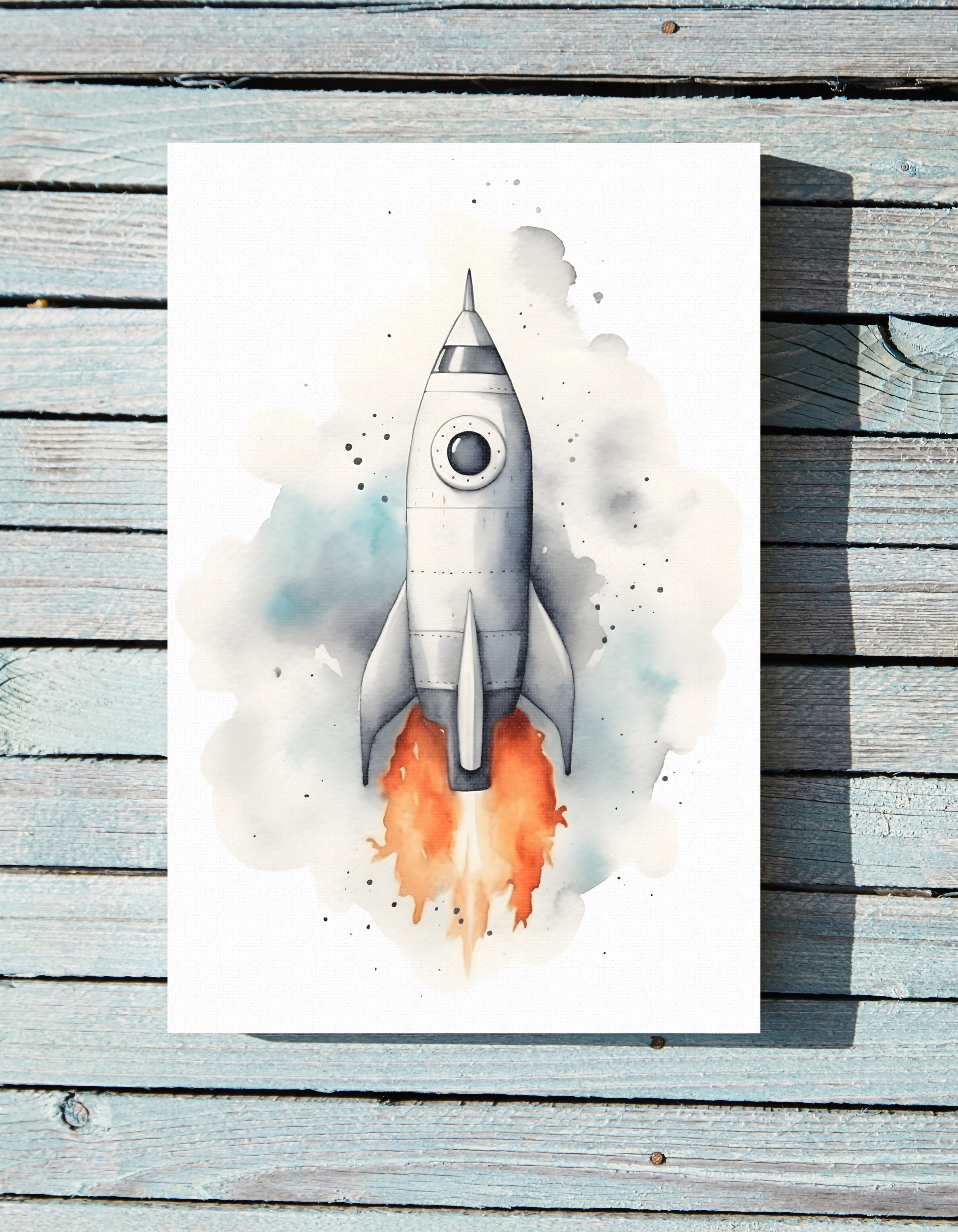 .75" Matte Canvas - Cosmic Liftoff Dreams