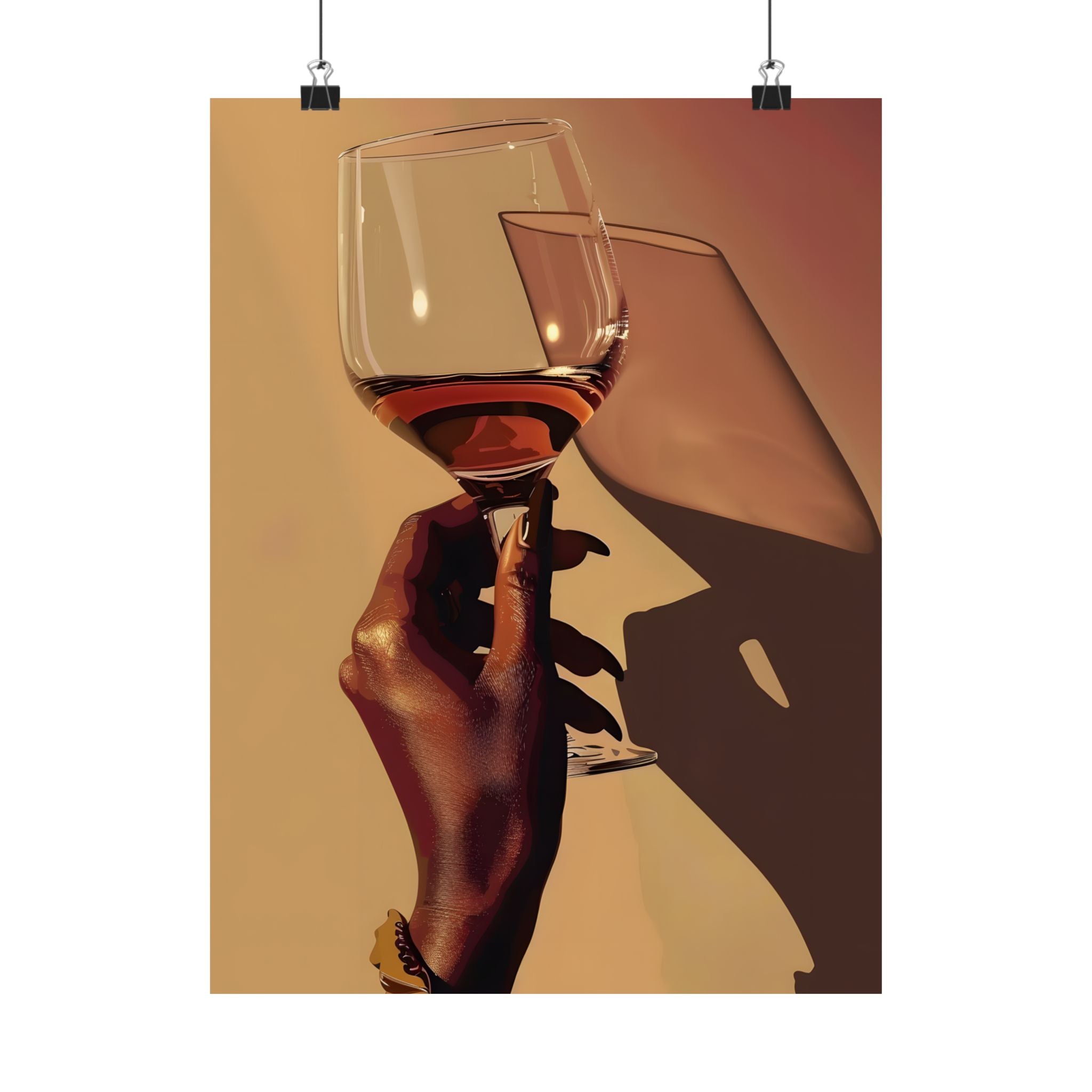 Golden Hour Wine Toast