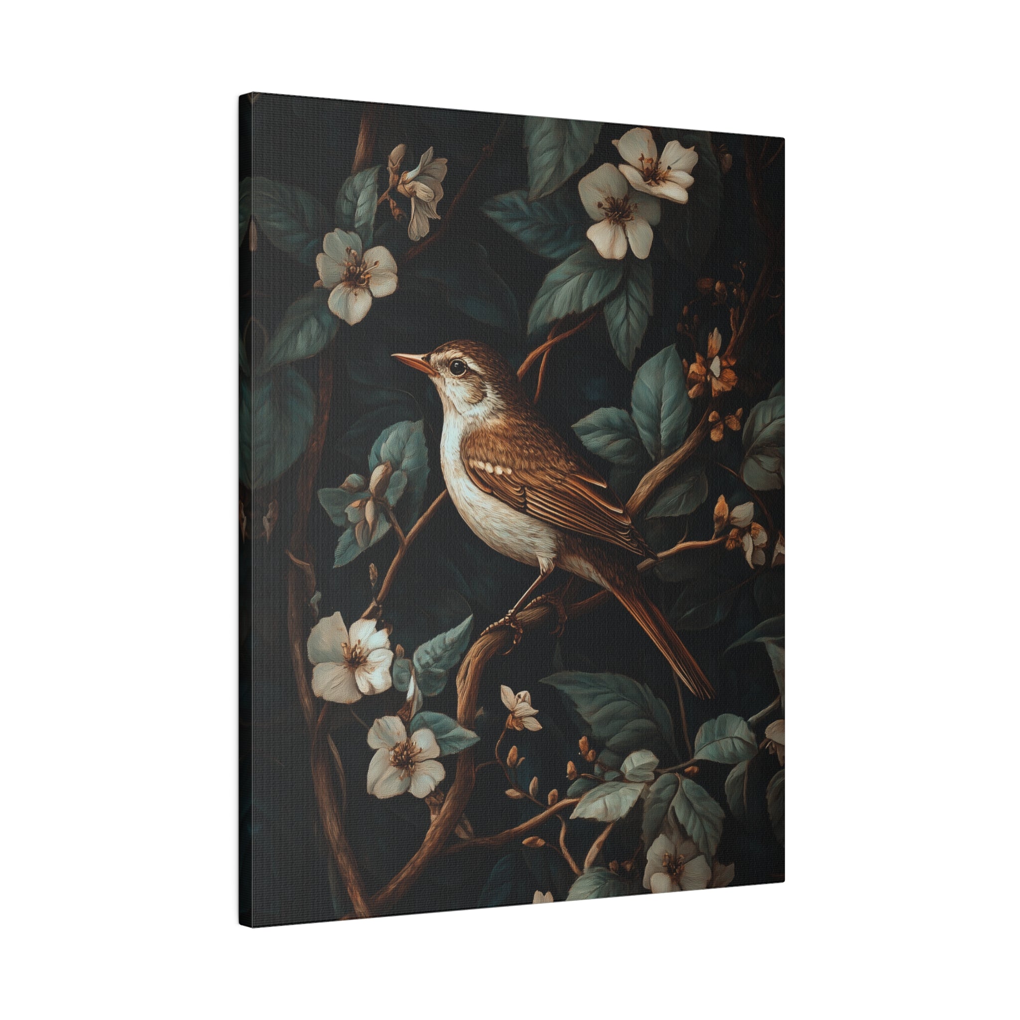 .75" Matte Canvas - Serenade Among Blossoms