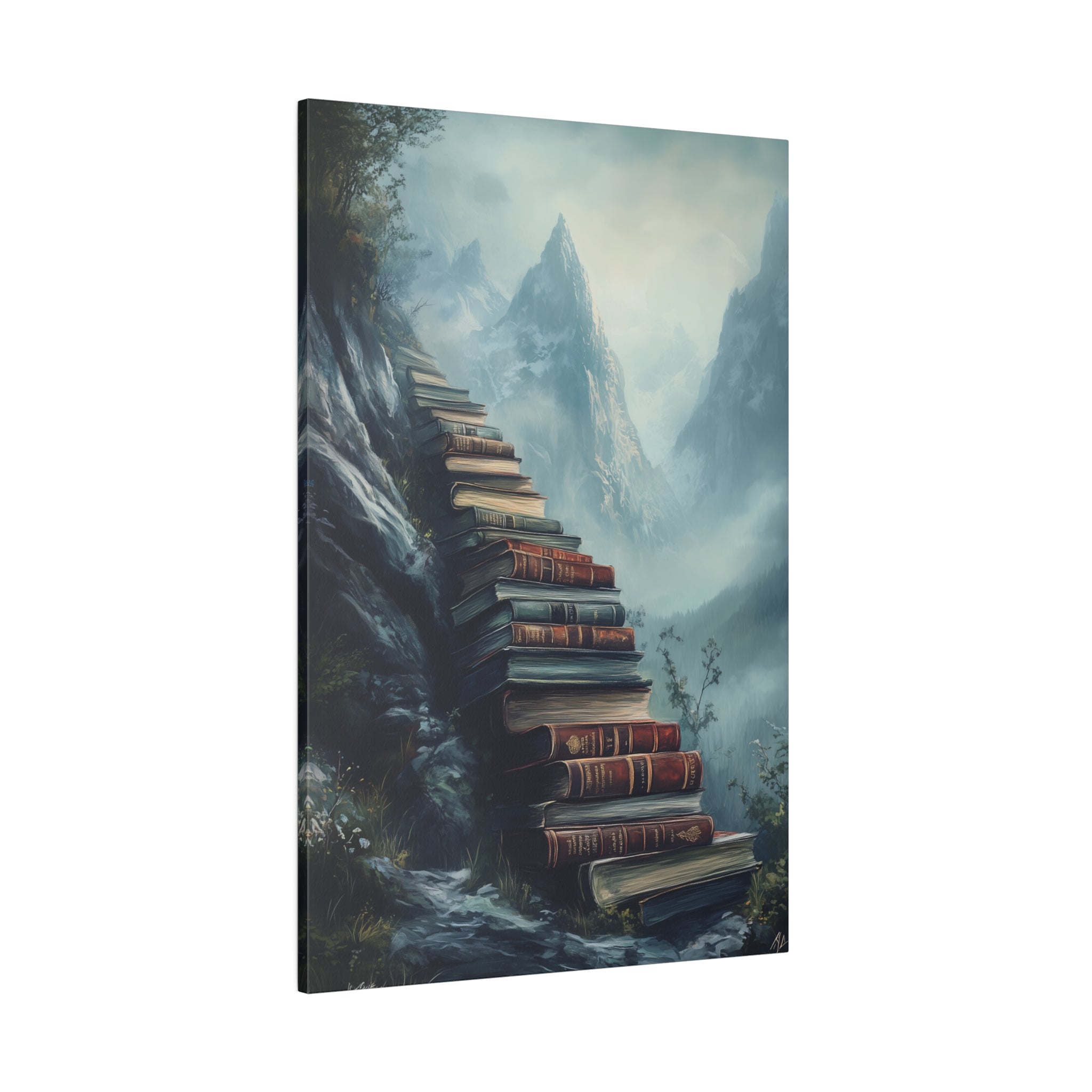 .75" Matte Canvas - Journey of Knowledge