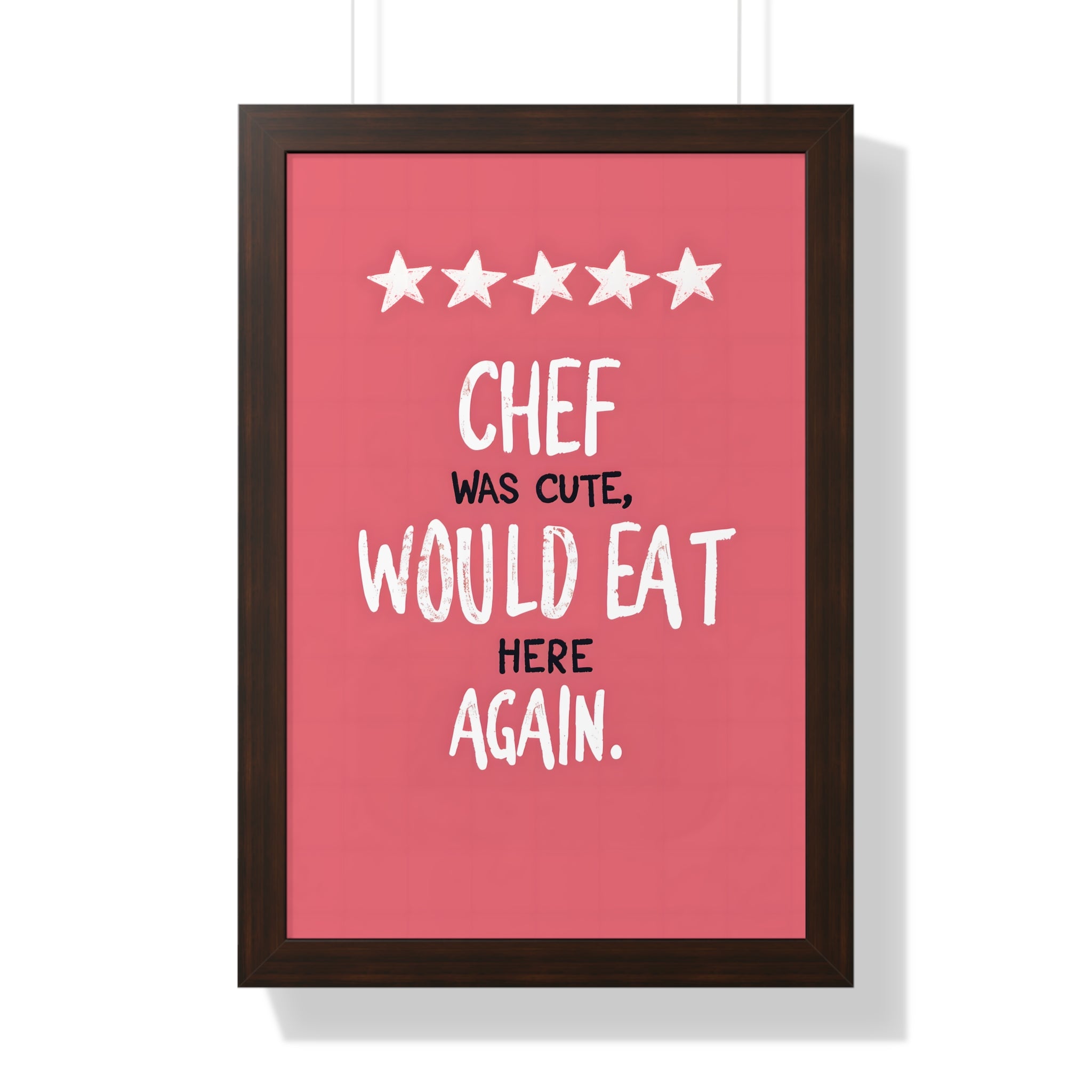 Framed Paper Print - Chef’s Charm