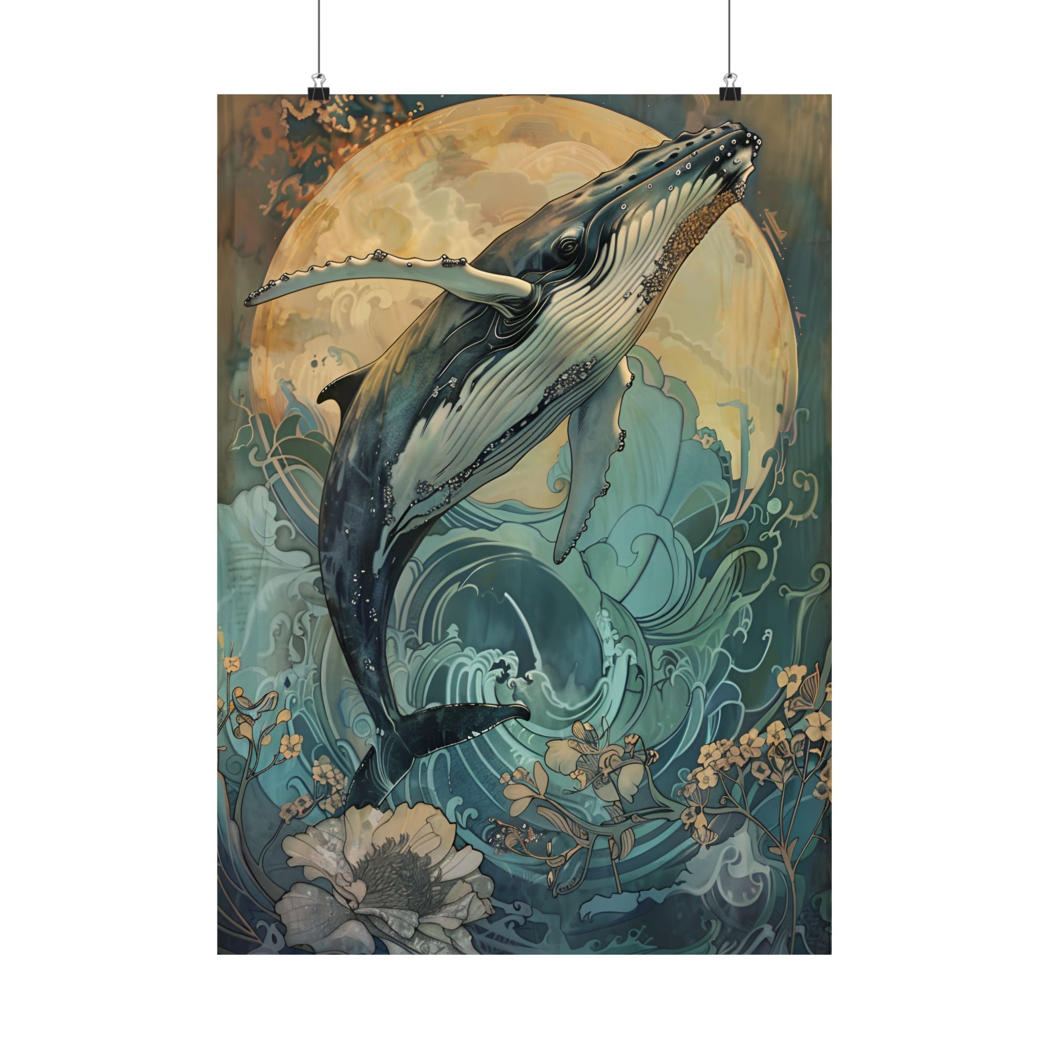 Moonrise Humpback Bloom