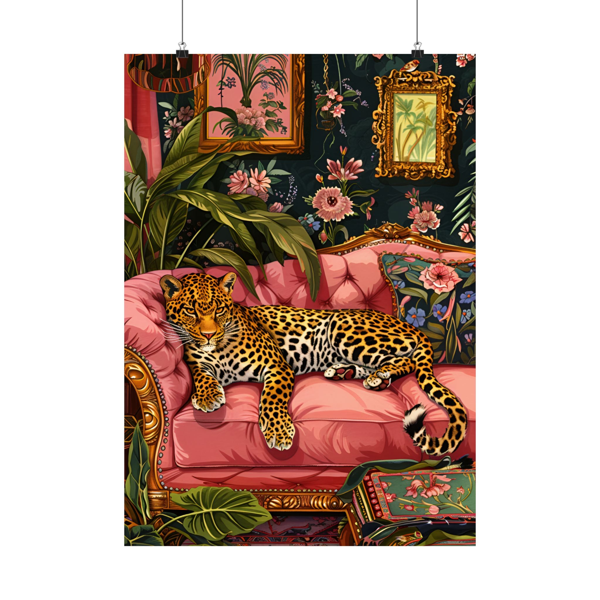 Leopard Lounge in Bloom