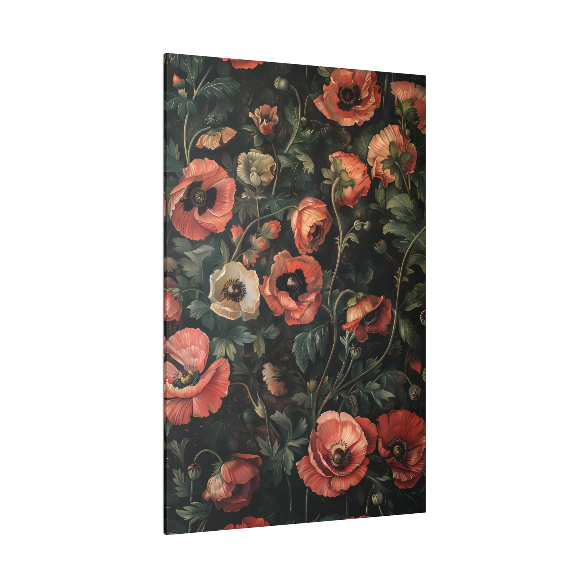 .75" Matte Canvas - Enchanted Poppy Reverie